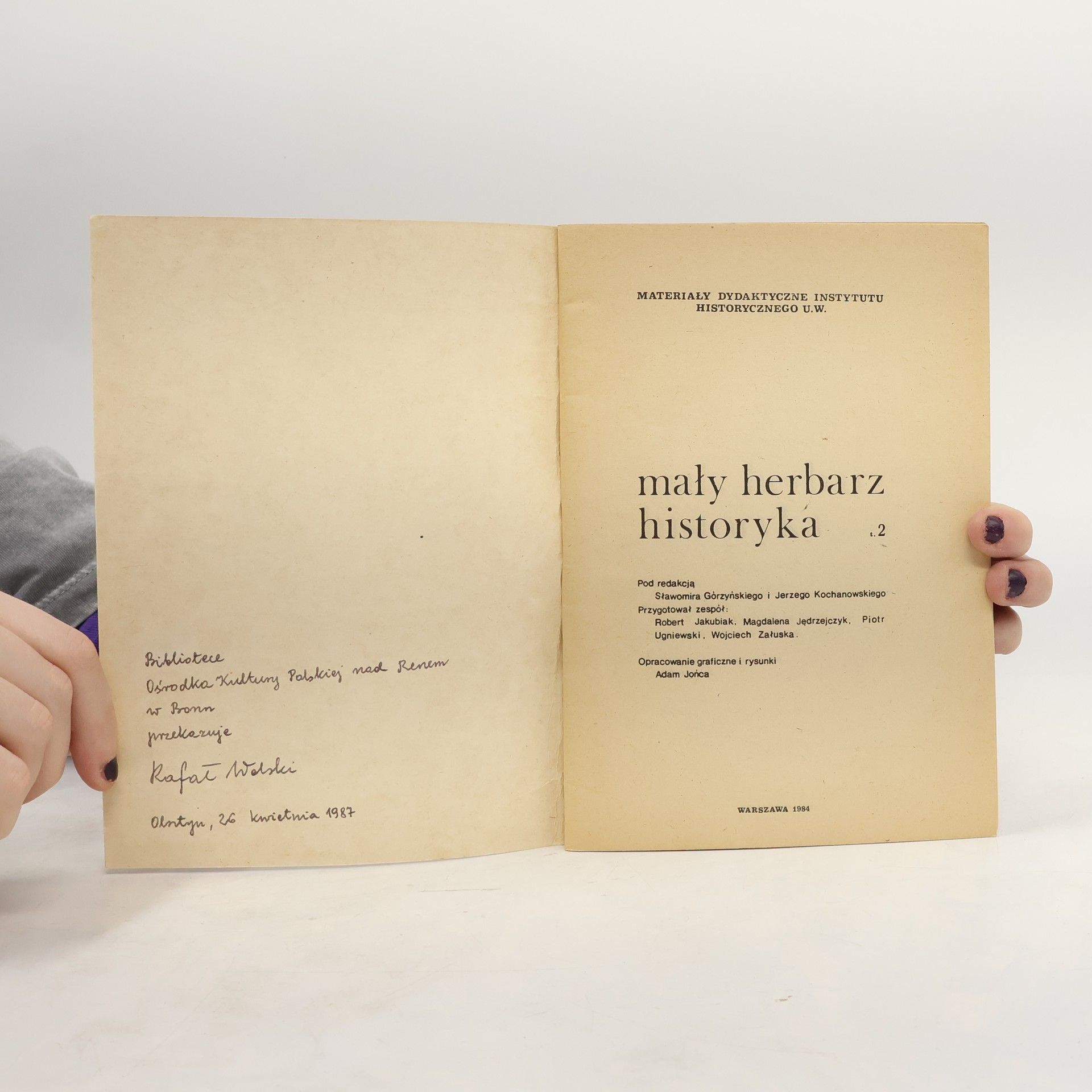 Auteurscollectief Mały herbarz historyka 2