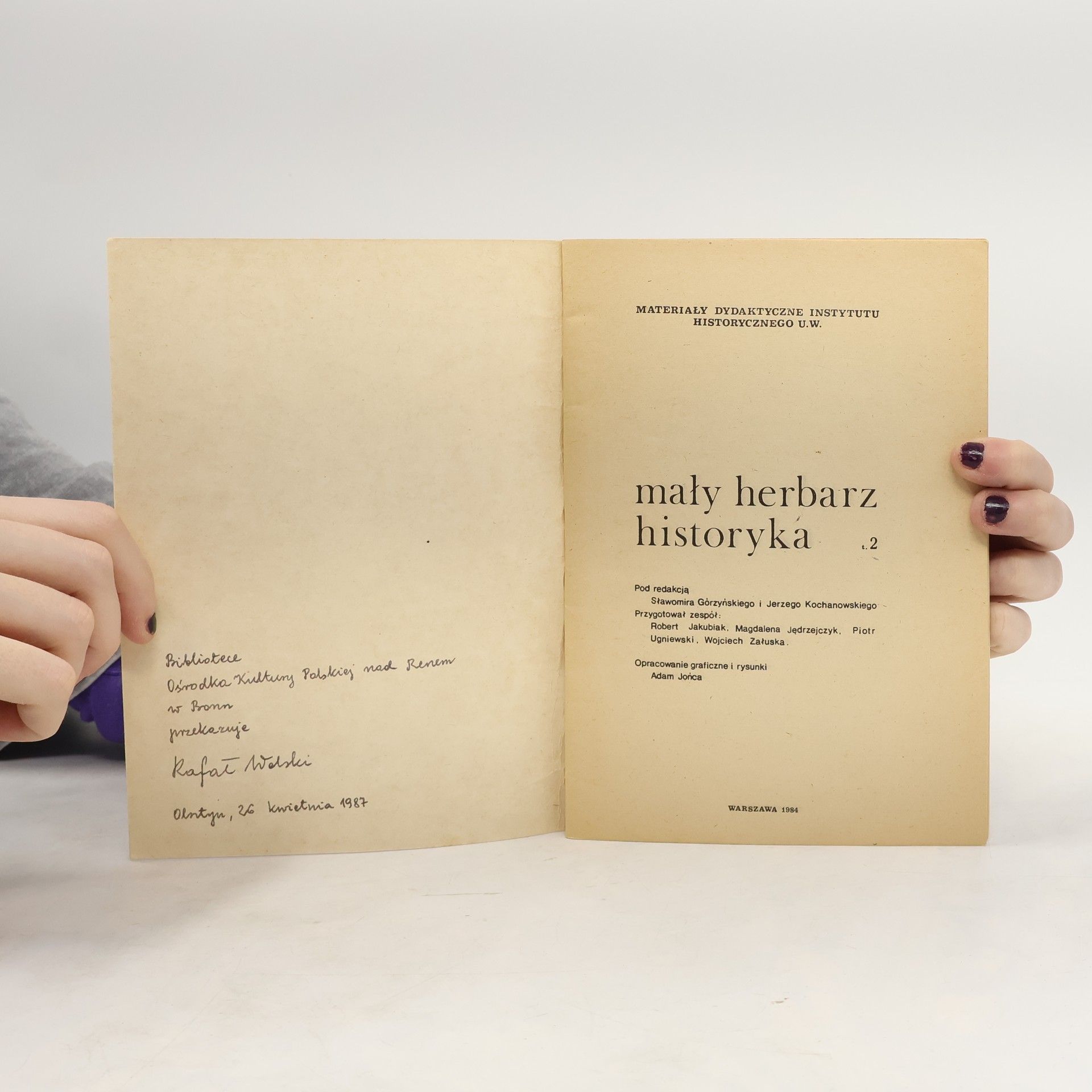 Auteurscollectief Mały herbarz historyka 2