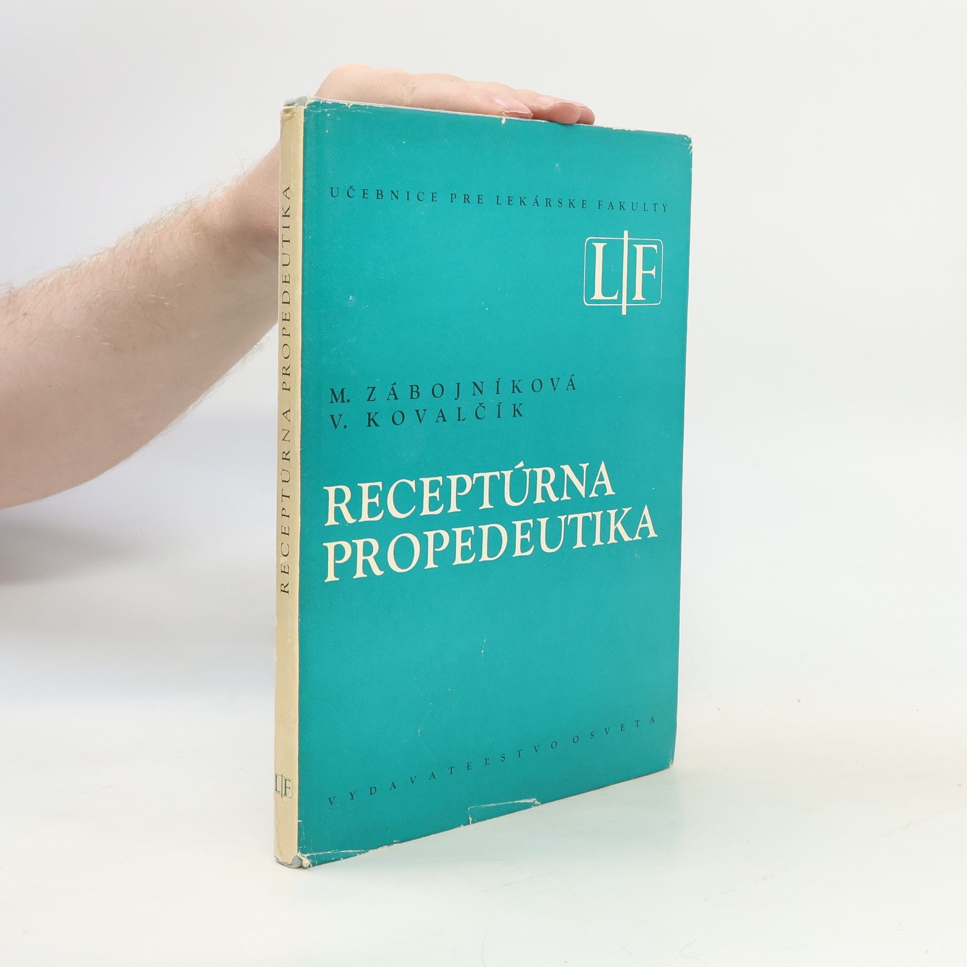 Vladimír Kovalčík Receptúra propedeutika