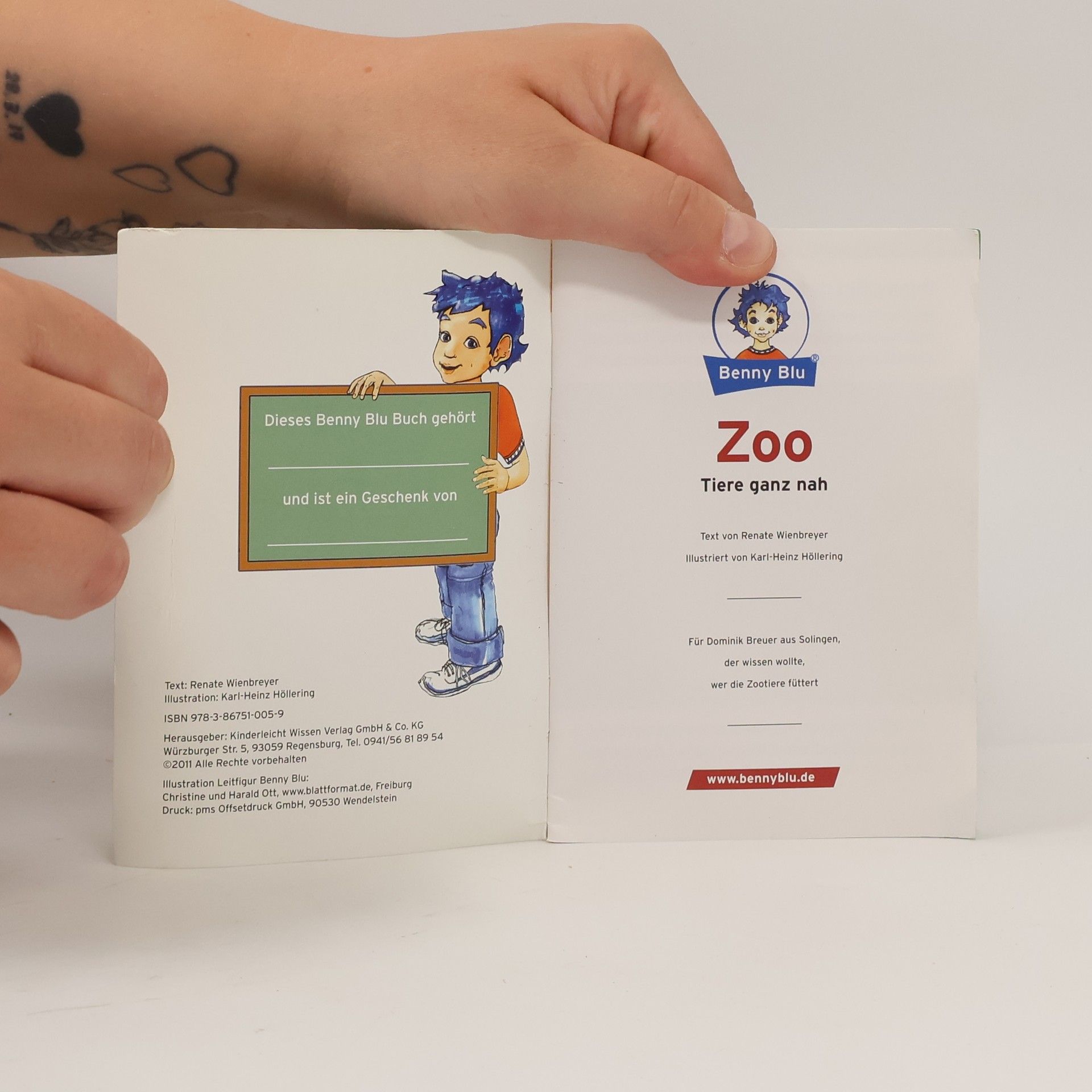 Renate Wienbreyer Benny Blu: Zoo