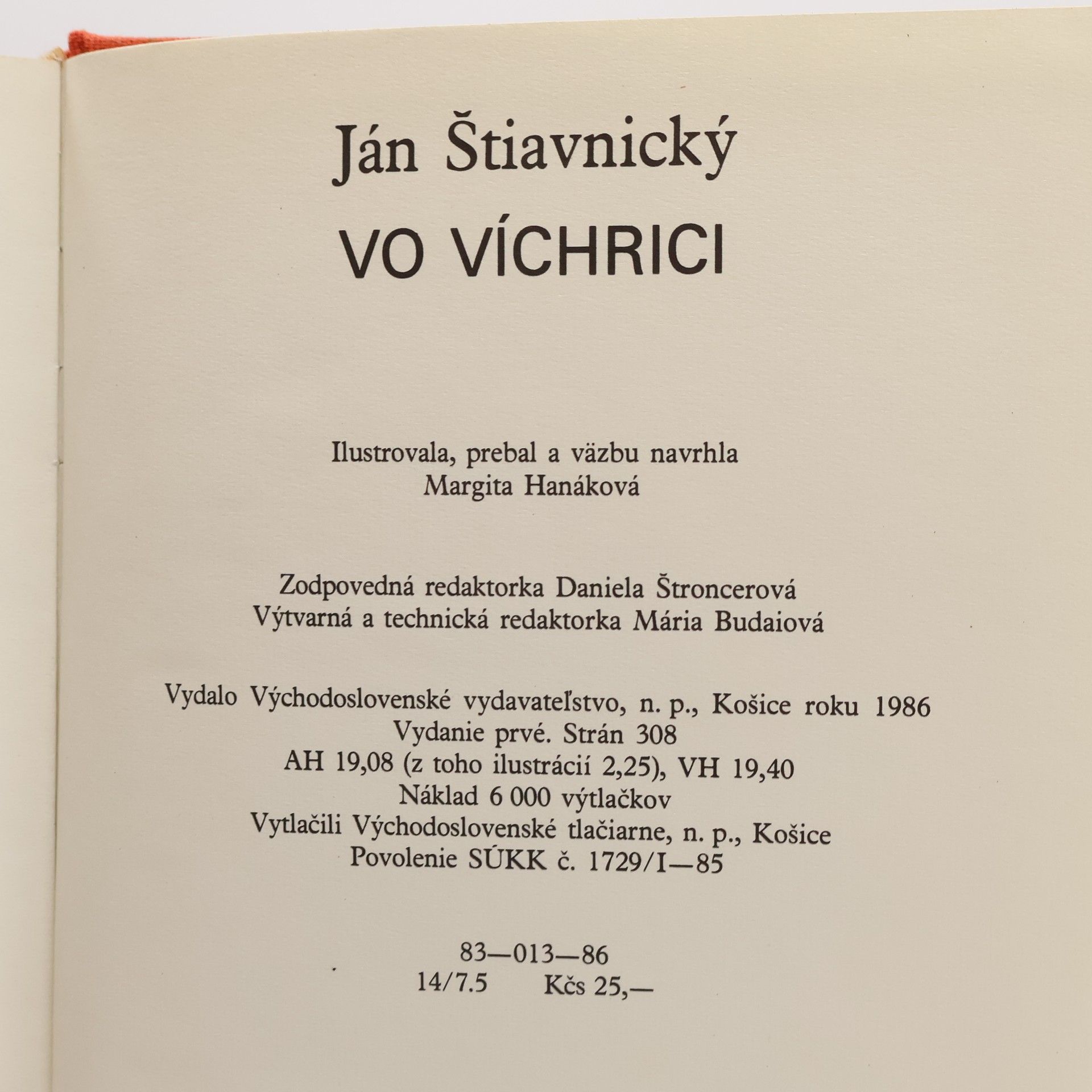 Ján Štiavnický Vo víchrici