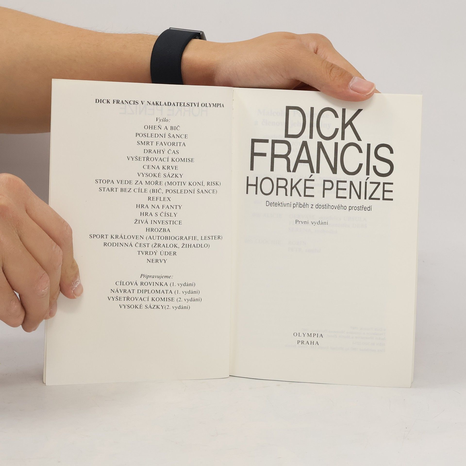 Dick Francis Horké peníze