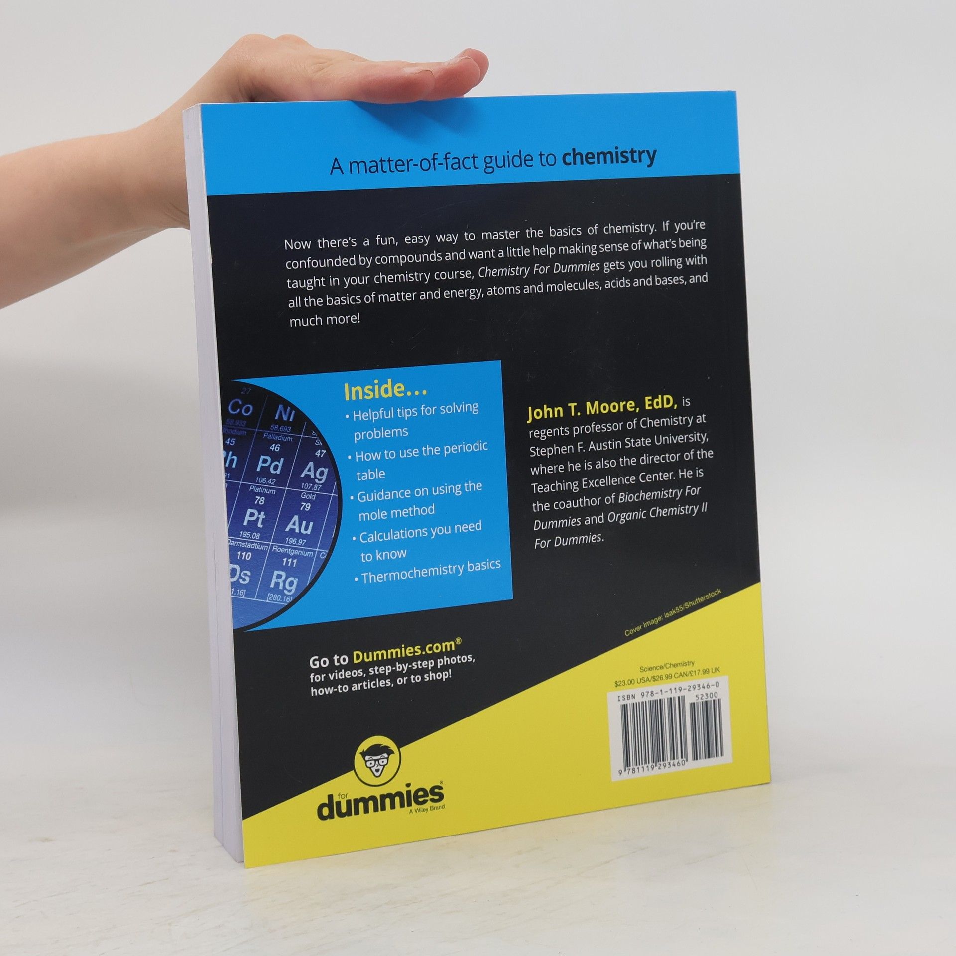 John Moore Chemistry For Dummies