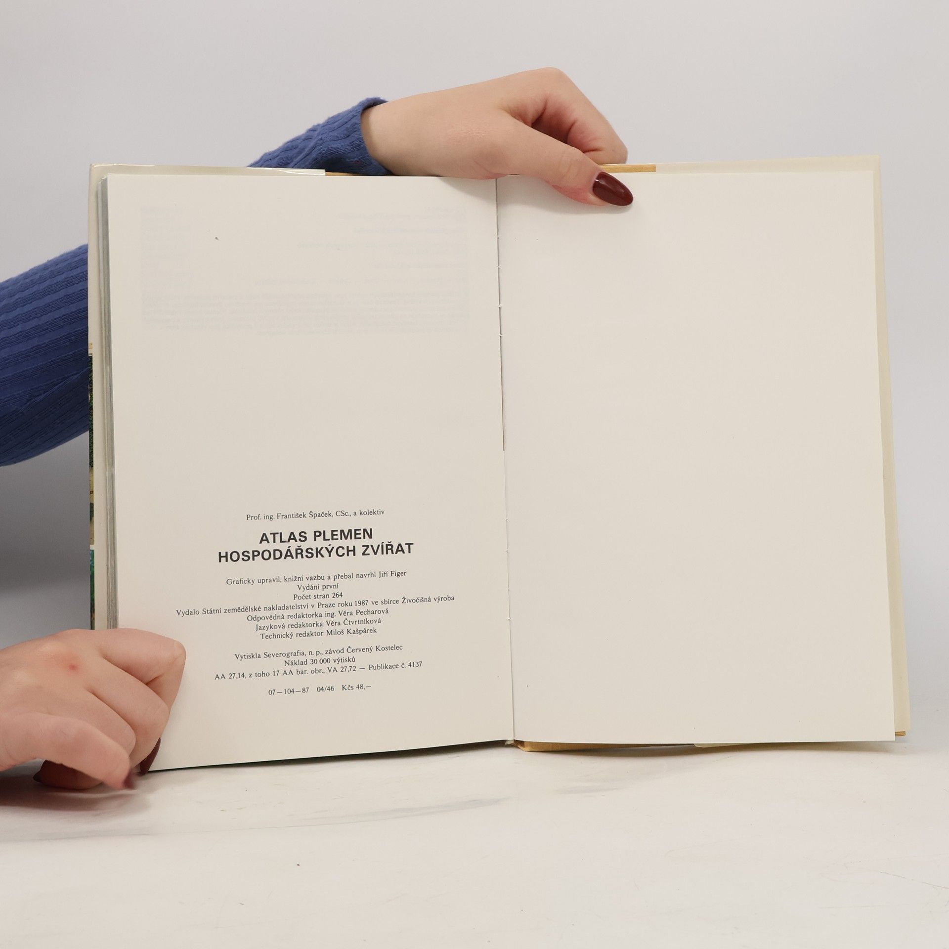 František Burda Atlas plemen hospodářských zvířat