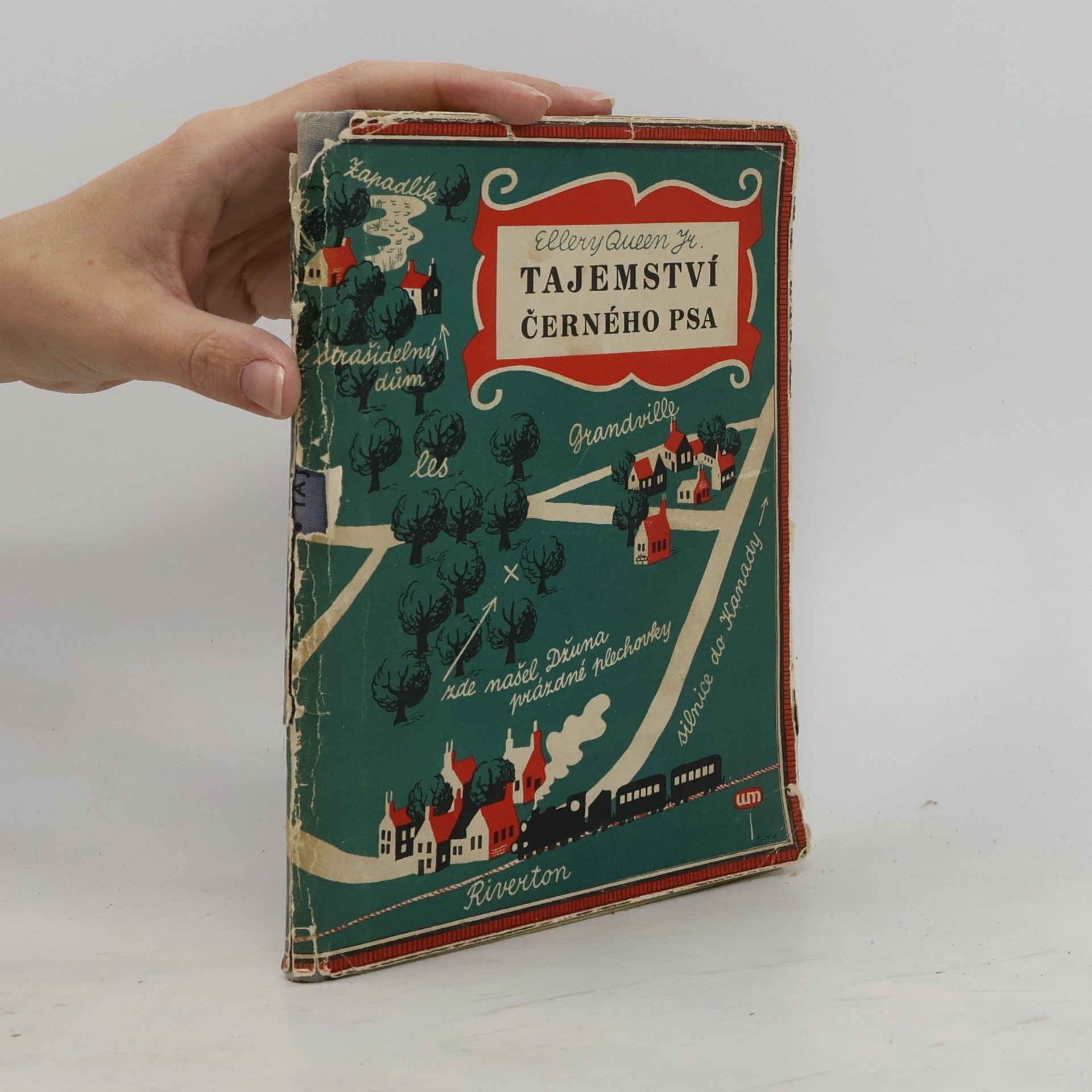 Ellery Queen Tajemství černého psa