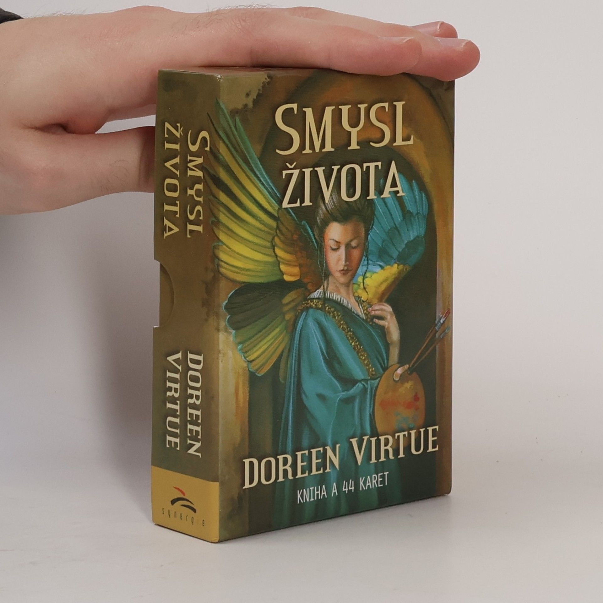 Doreen Virtue Smysl života. Vykládací karty (kniha + 44 karet)