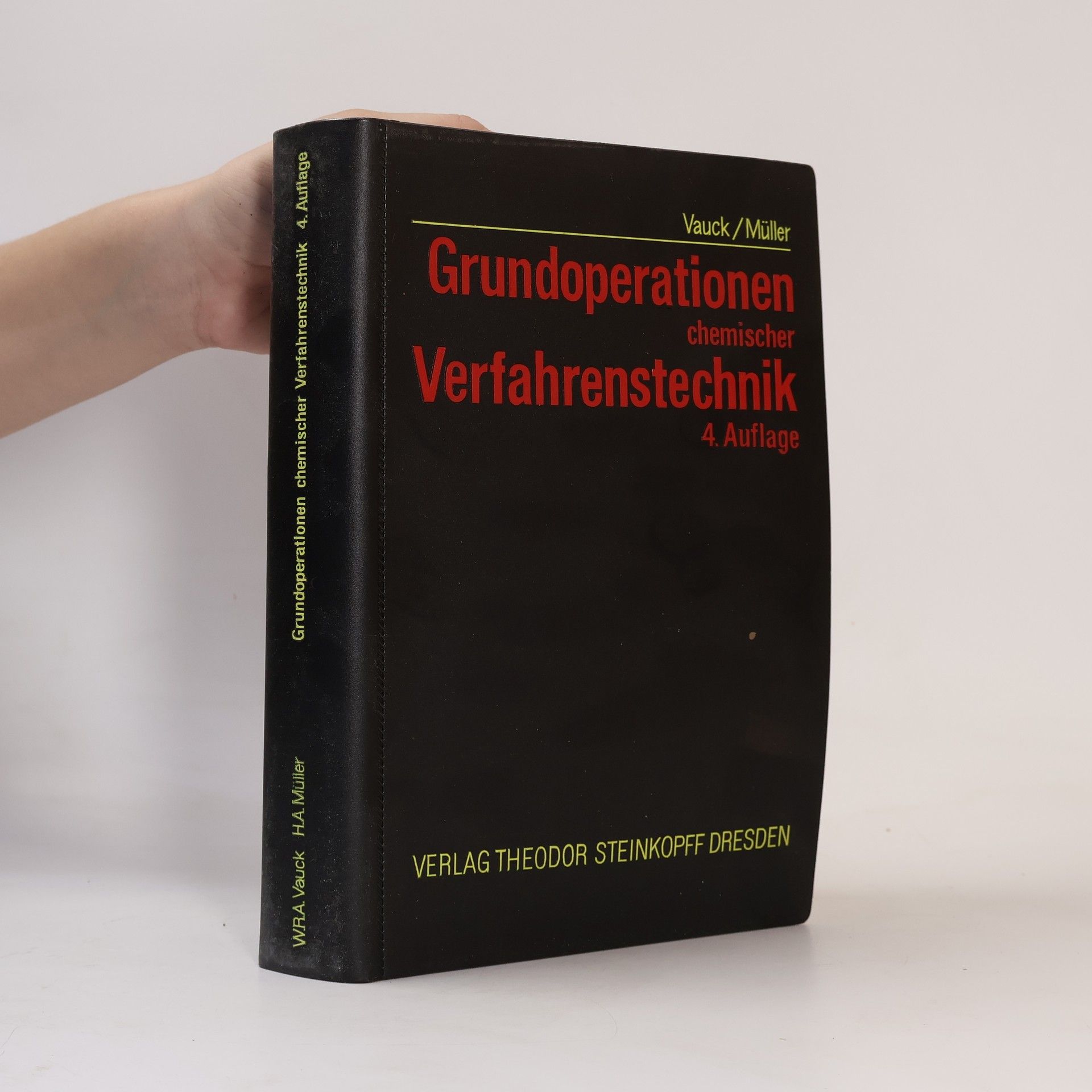 Wilhelm R. A. Vauck Grundoperationen chemischer Verfahrenstechnik