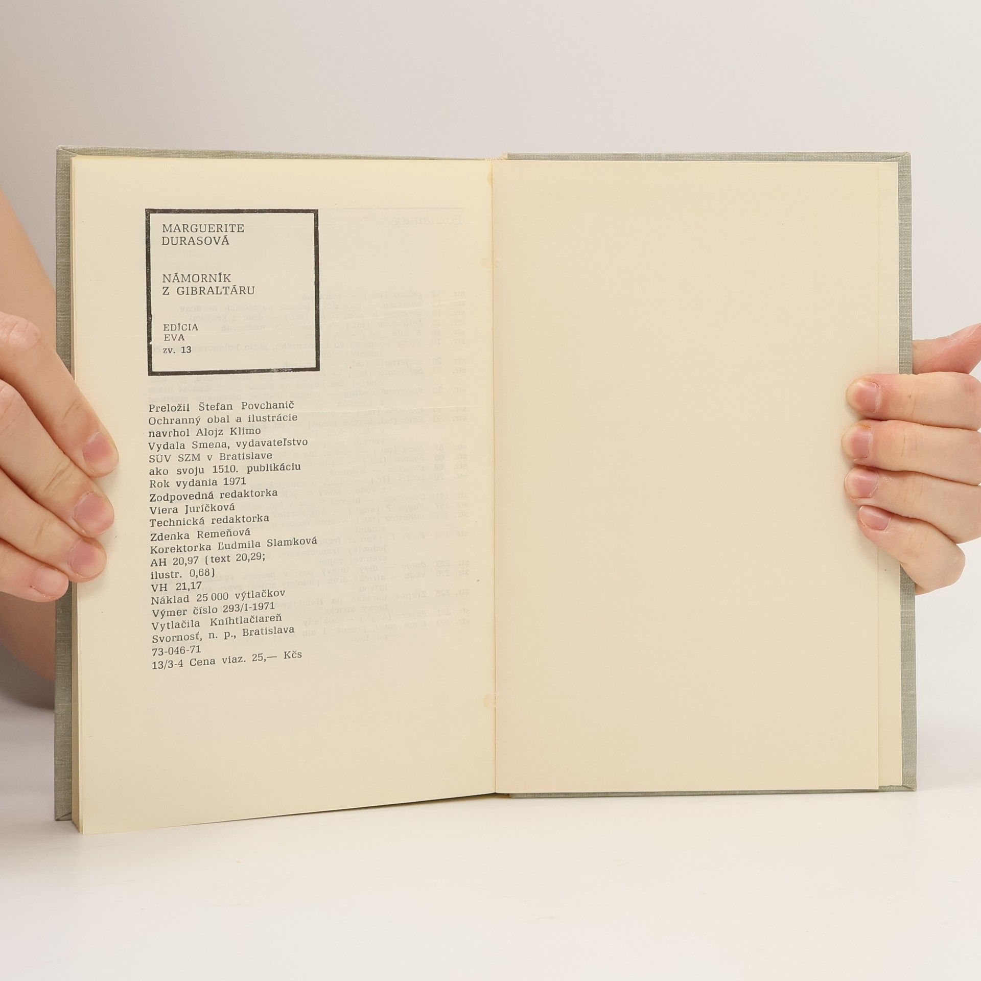 Marguerite Duras Námorník z Gibraltáru