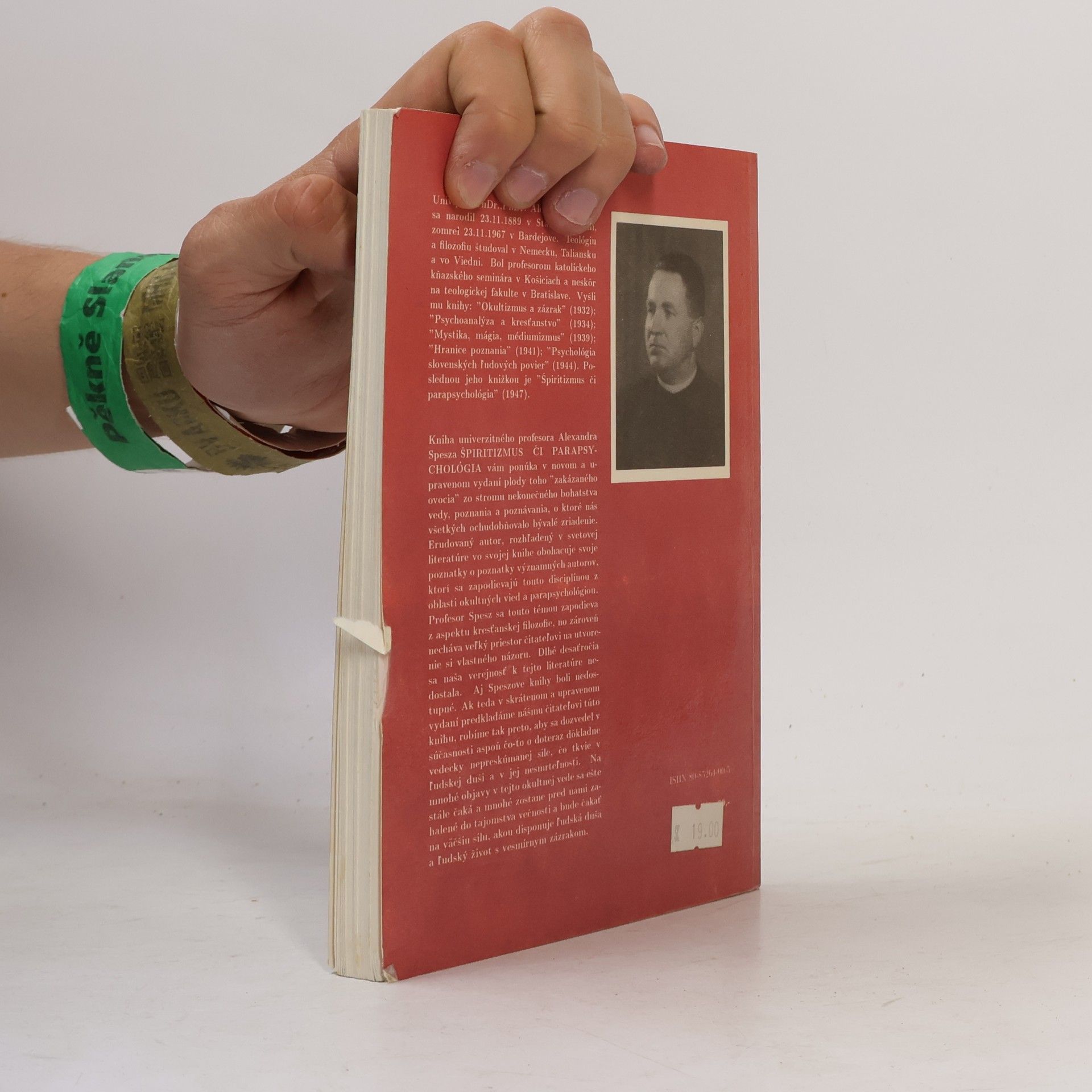 Alexander Spesz Špiritizmus či parapsychólogia