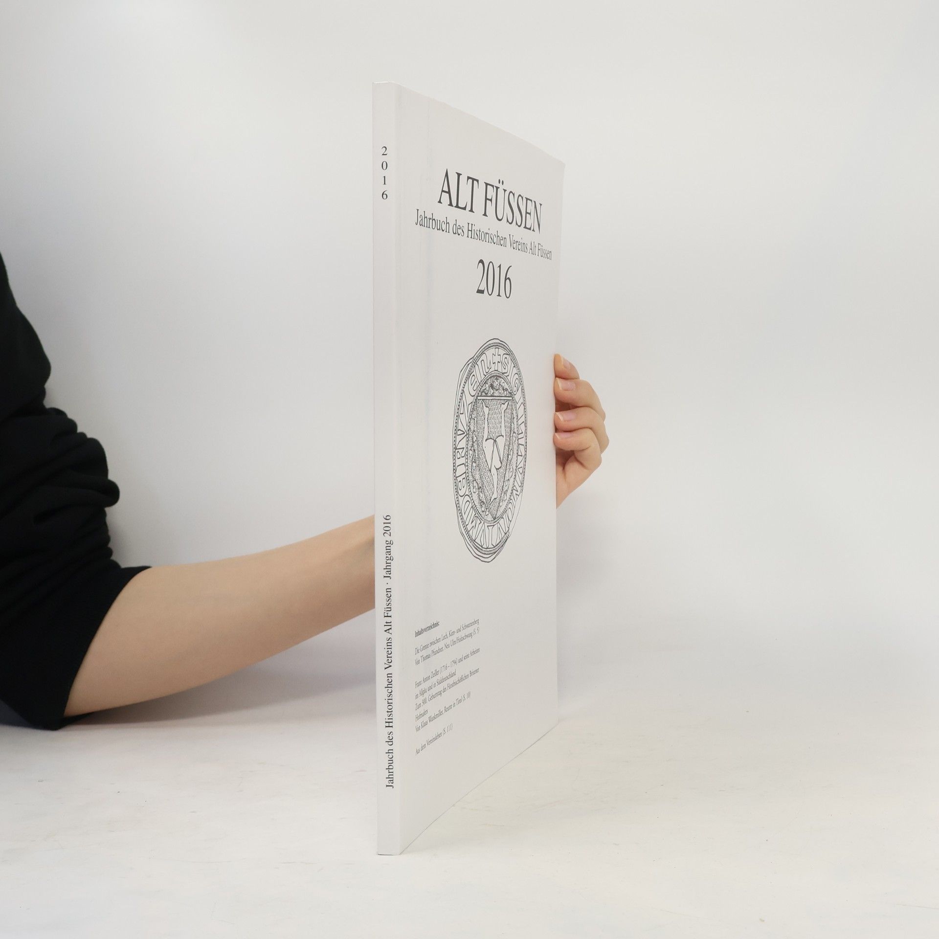 Collectif d'auteurs ALT FÜSSEN Jahrbuch des Historischen Vereins Alt Füssen 2016