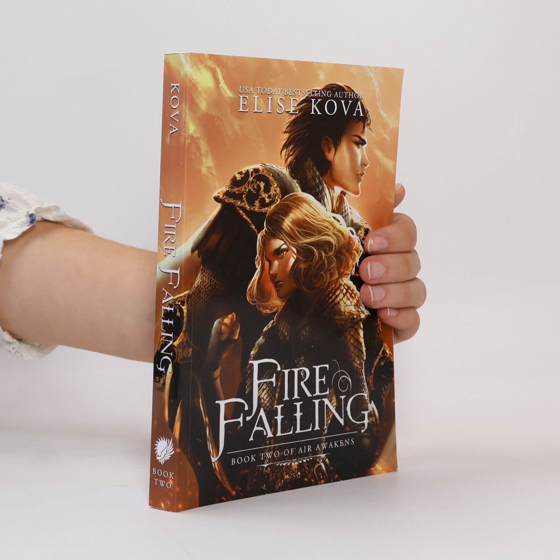 Elise Kova Fire Falling (Air Awakens Series Book 2)