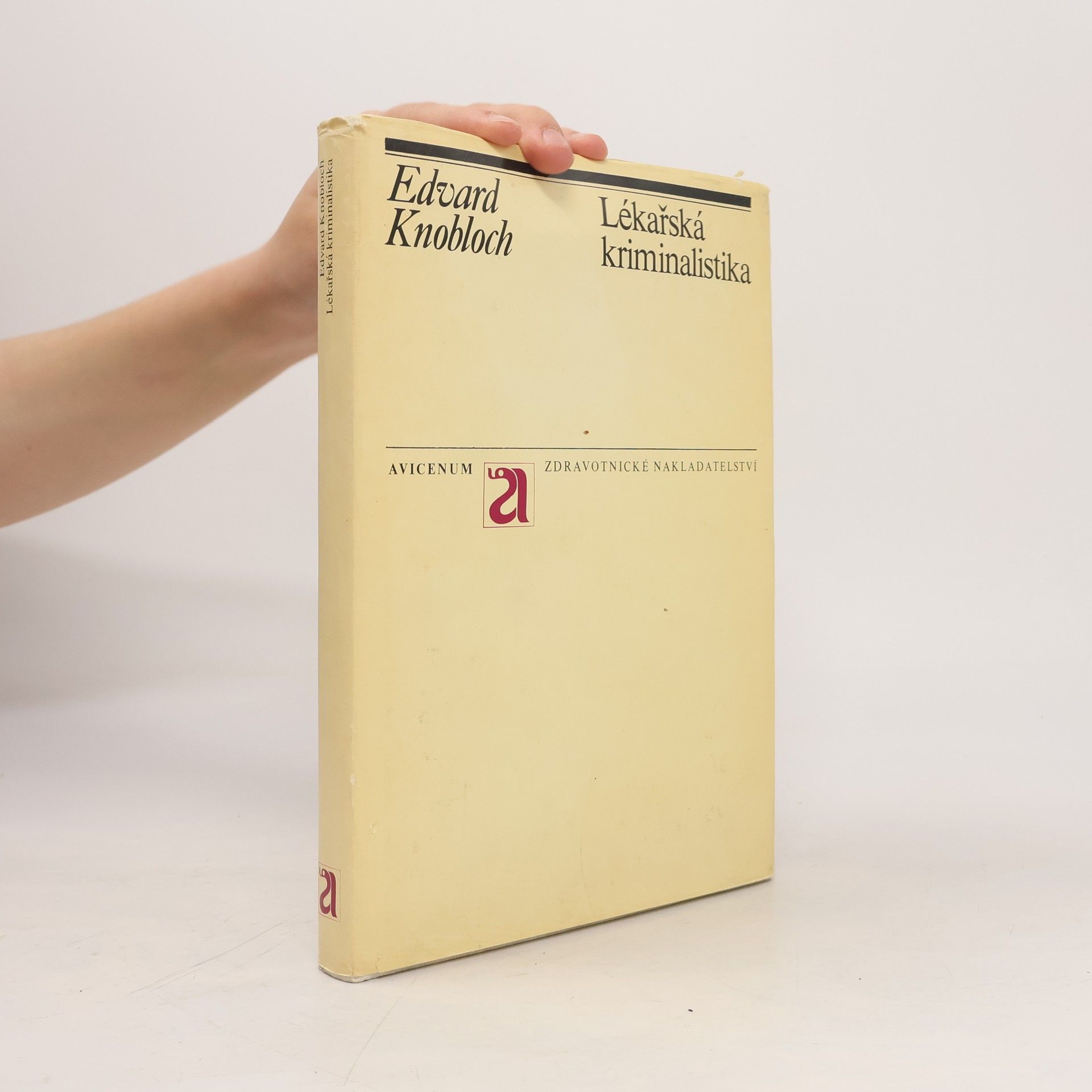 Knobloch Edvard Lékařská kriminalistika