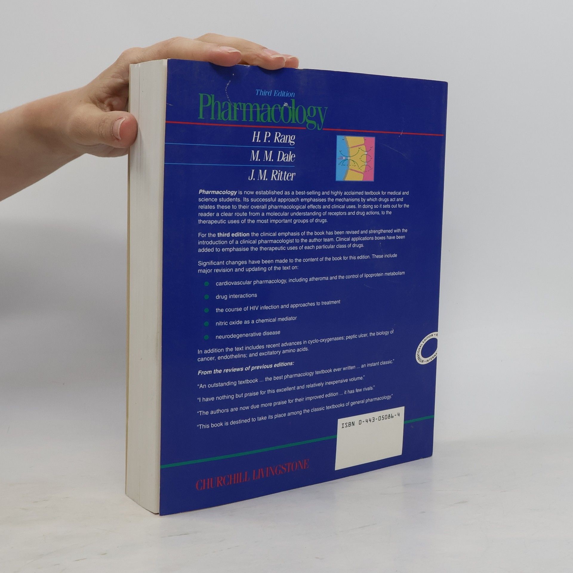 H. P. Rang Pharmacology - Third Edition