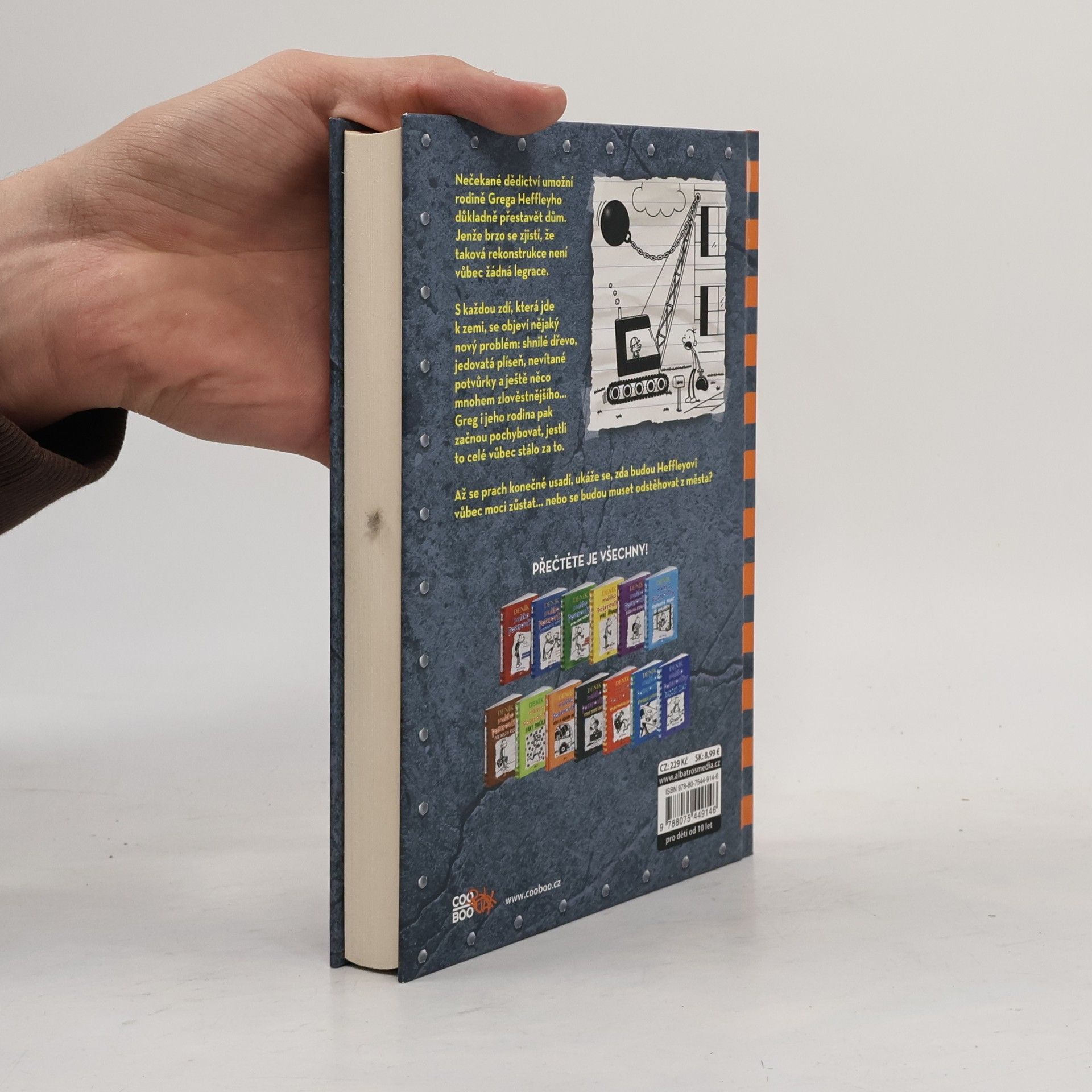 Jeff Kinney Deník malého poseroutky 14. Na spadnutí