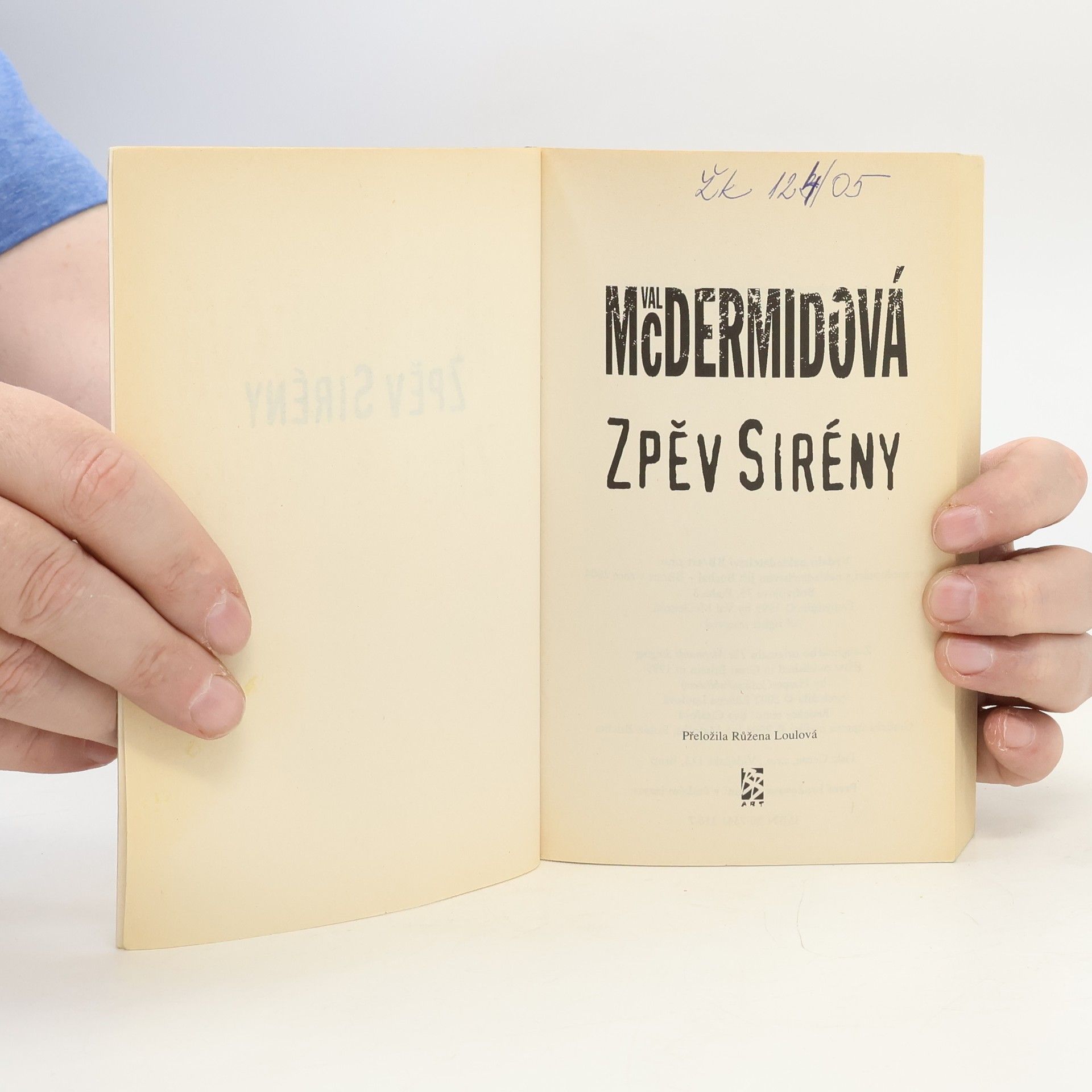 Val McDermid Zpěv Sirény