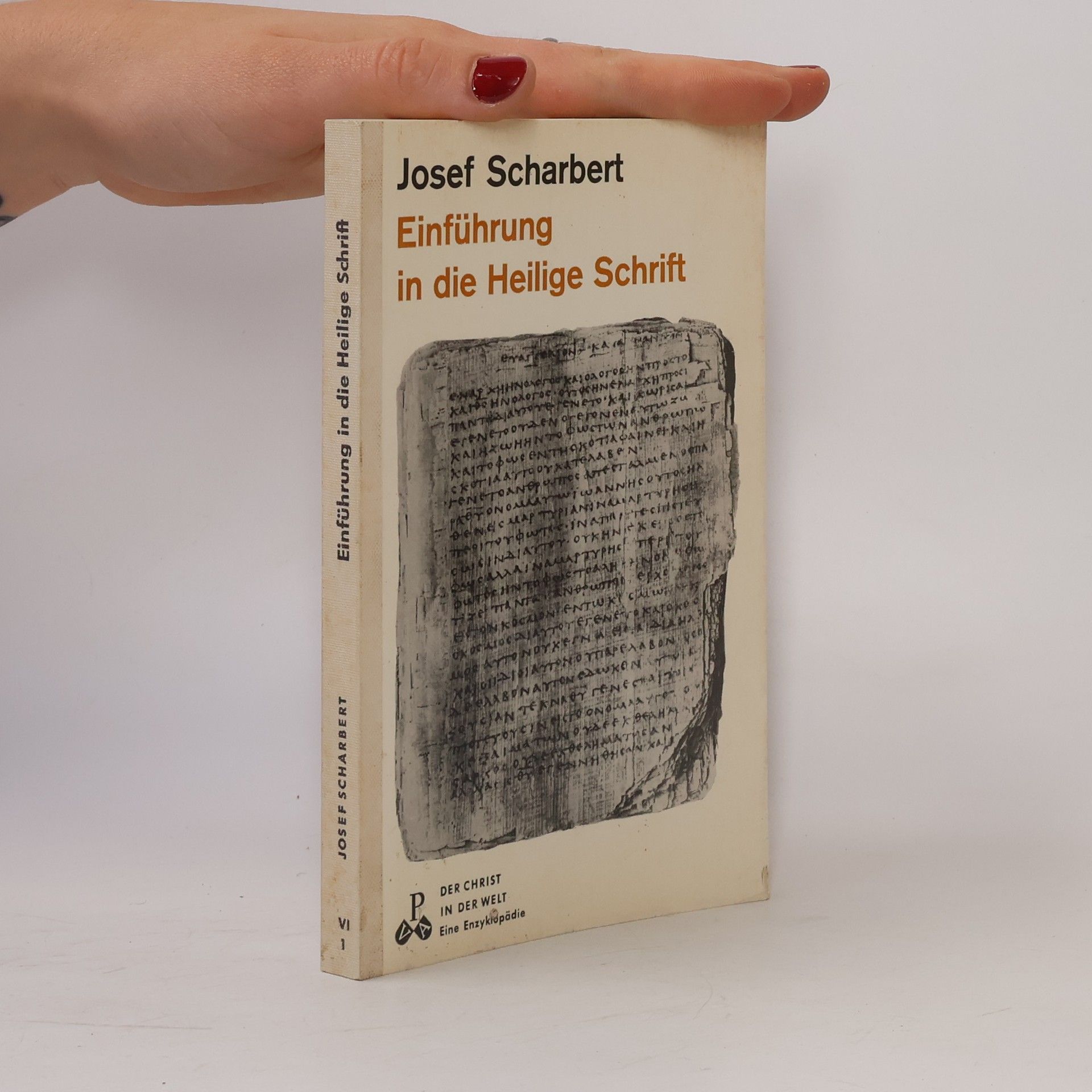 Josef Scharbert Einführung in die Heilige Schrift