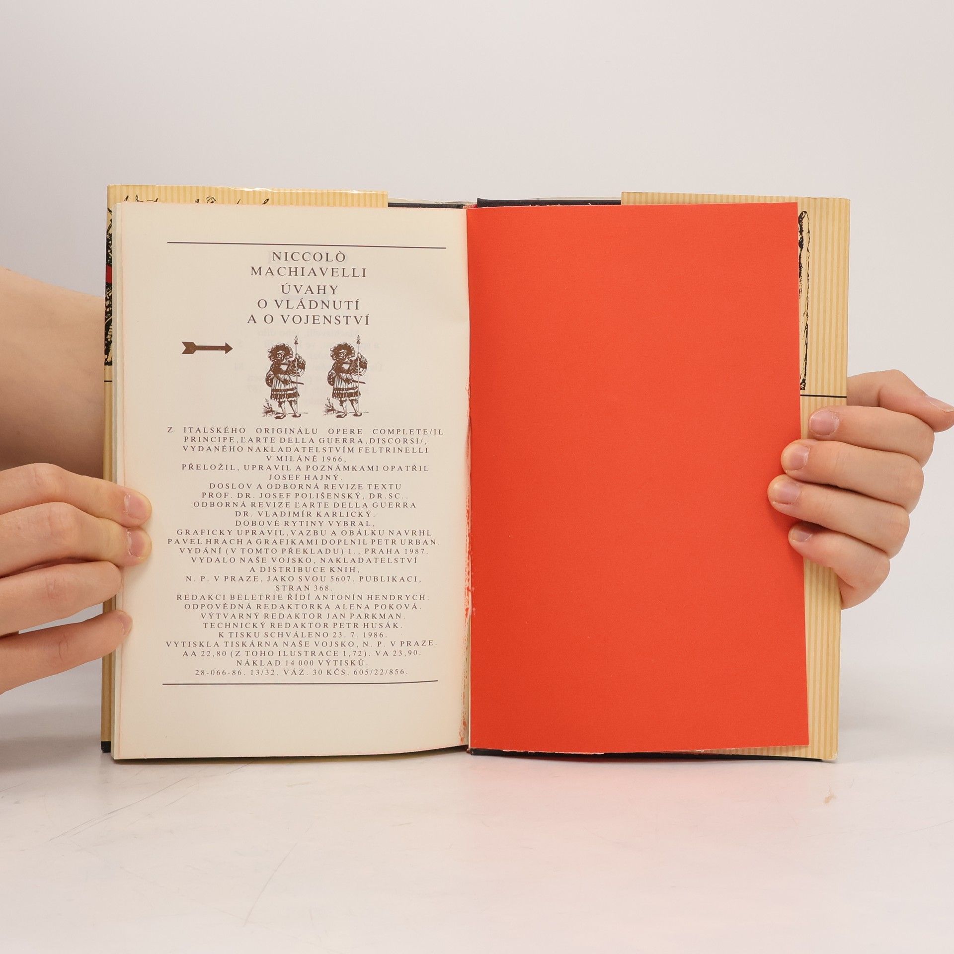 Niccolò Machiavelli Úvahy o vládnutí a o vojenství