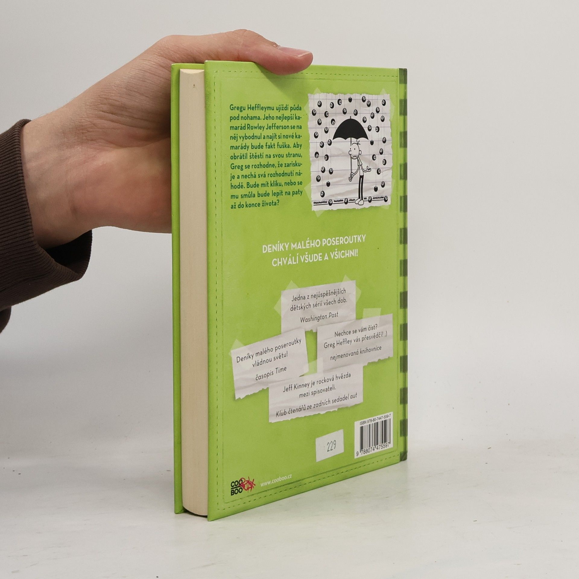 Jeff Kinney Deník malého poseroutky 8. Fakt smůla