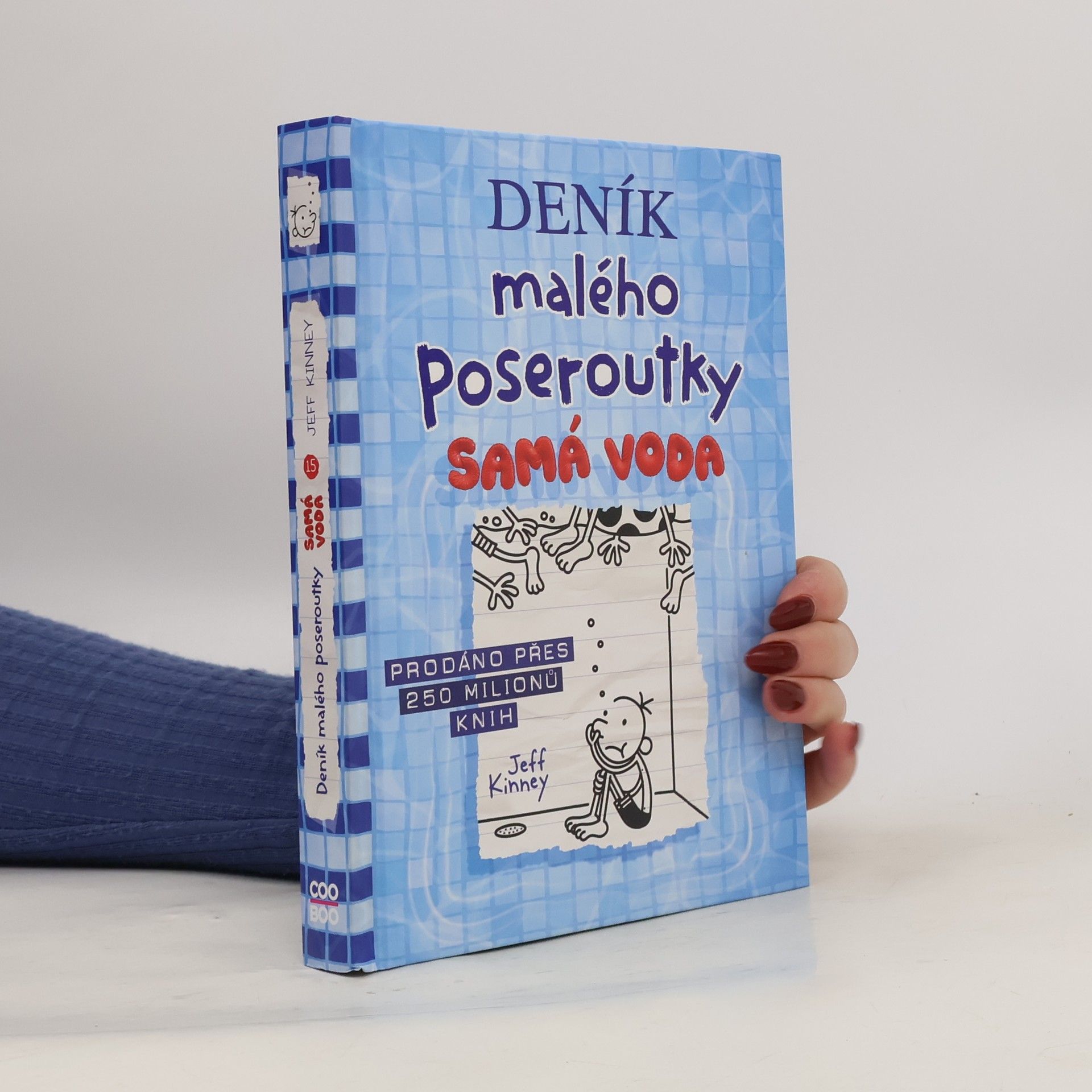 Jeff Kinney Deník malého poseroutky 15. Samá voda
