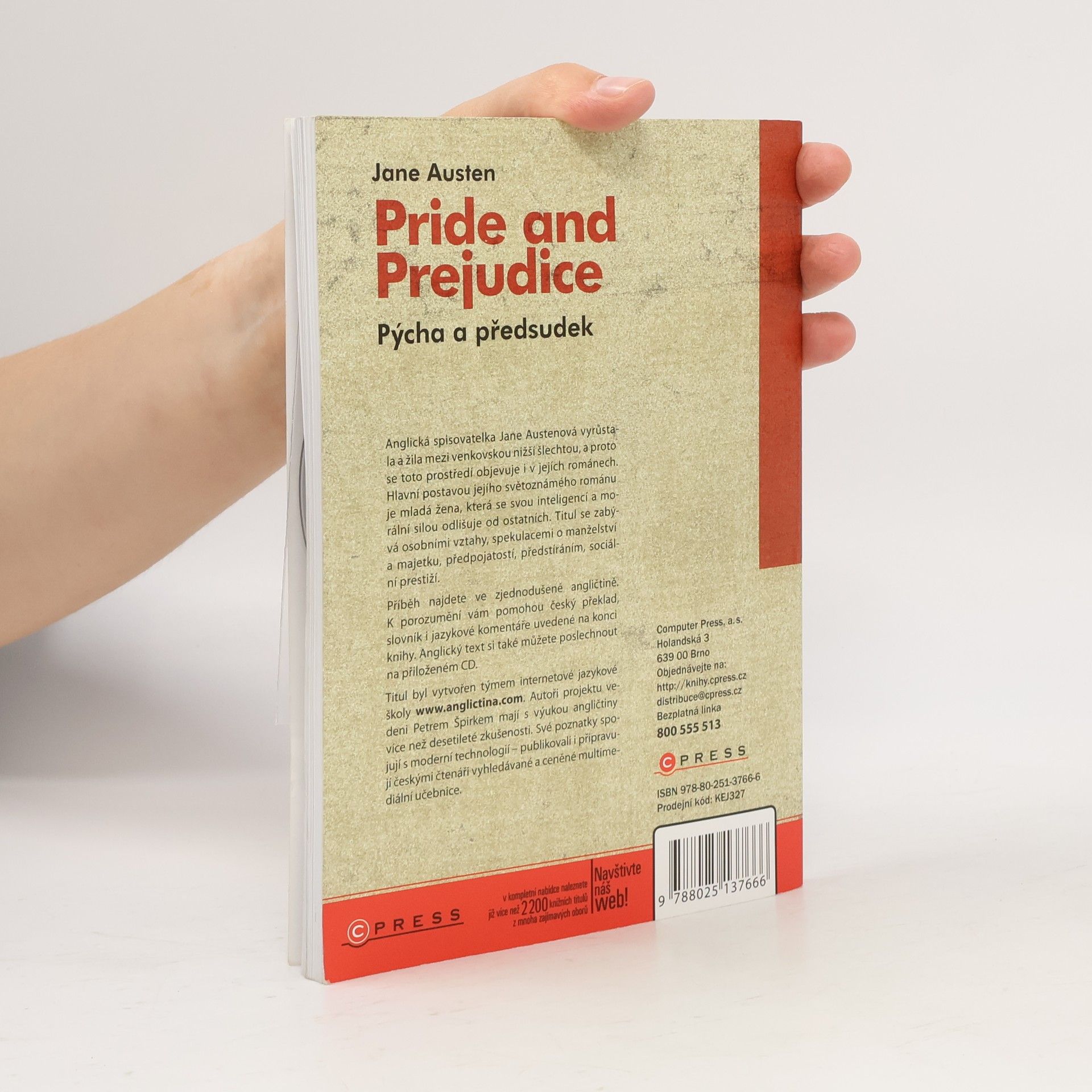 Jane Austen Pride and prejudice / Pýcha a předsudek