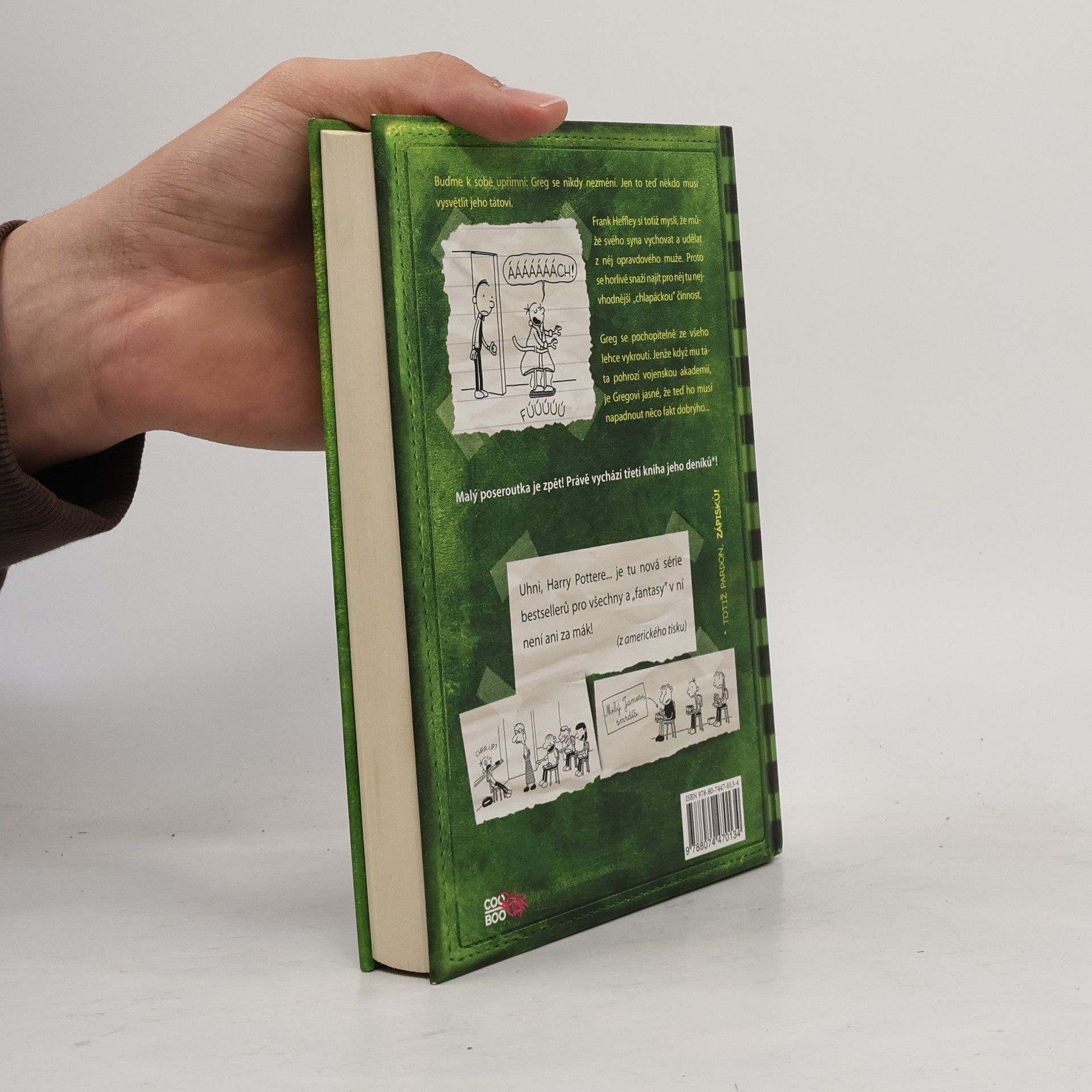 Jeff Kinney Deník malého poseroutky 3. Poslední kapka