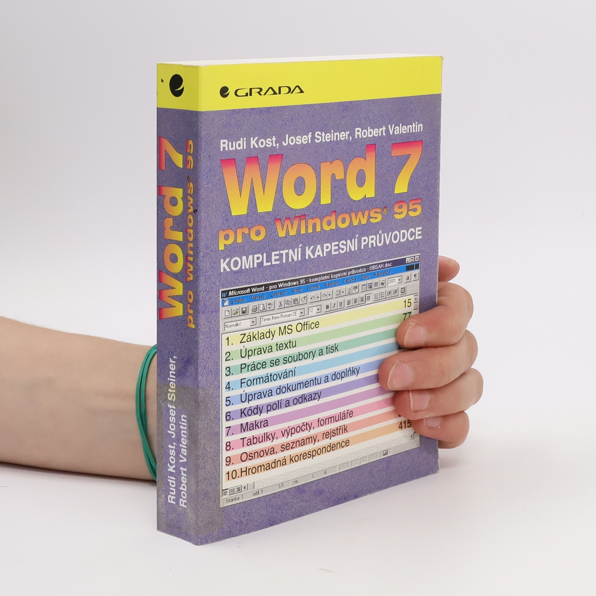 Word 7 pro Windows 95. kompletní kapesní průvodce