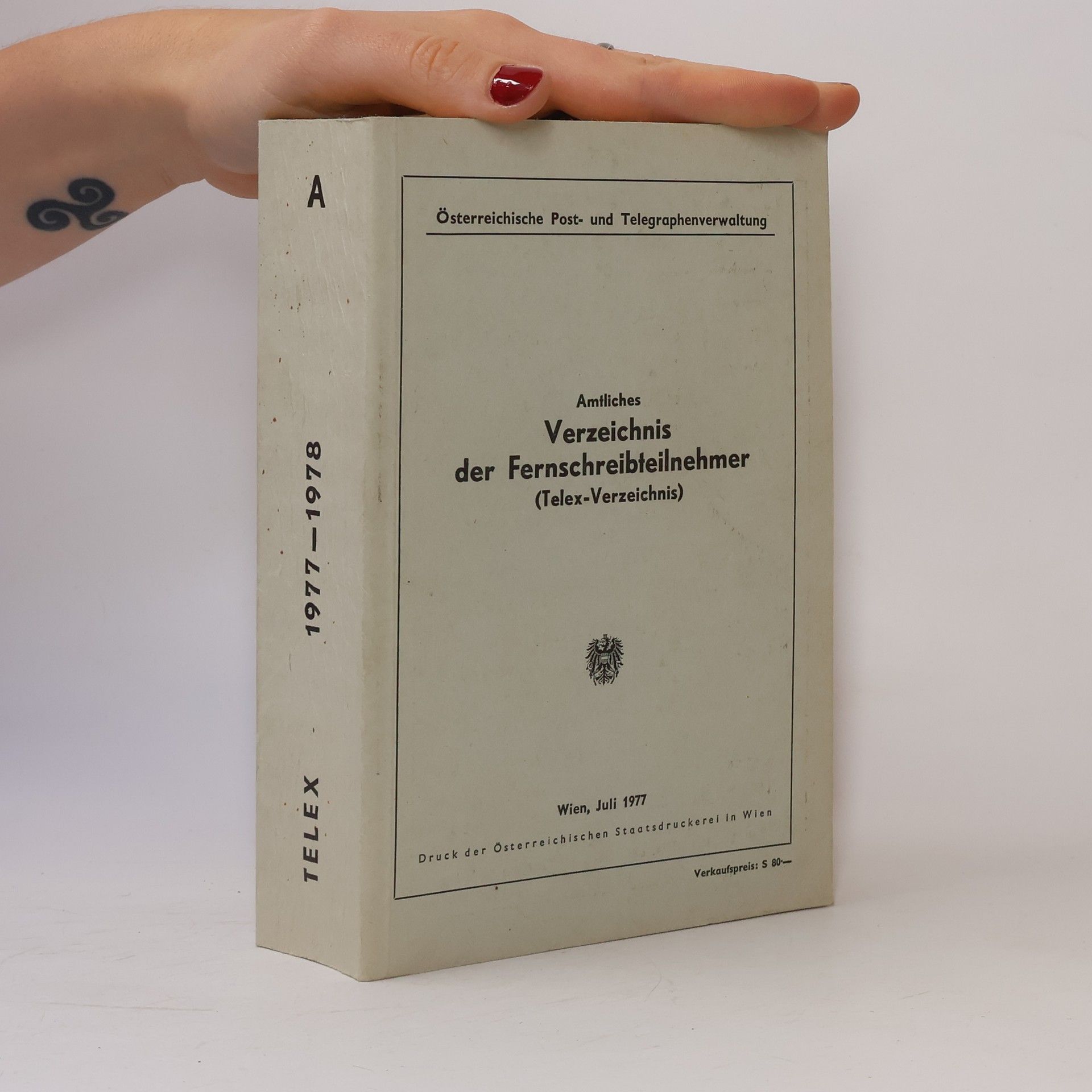 Collectif d'auteurs Amtliches Verzeichnis der Fernschreibteilnehmer (Telex-Verzeichnis) 1977-1978