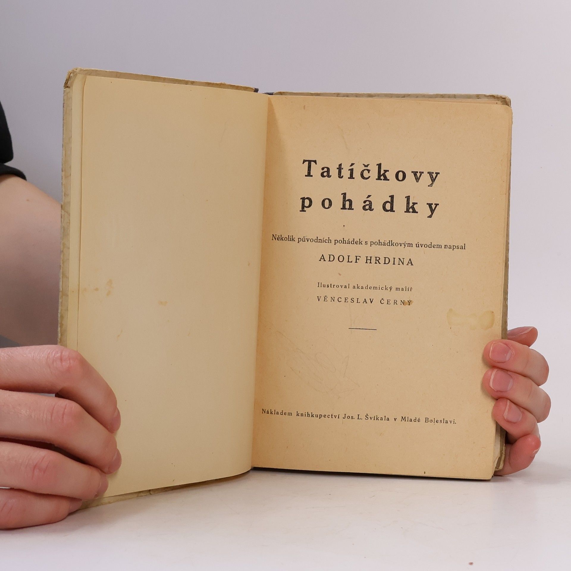 Adolf Hrdina Tatíčkovy pohádky