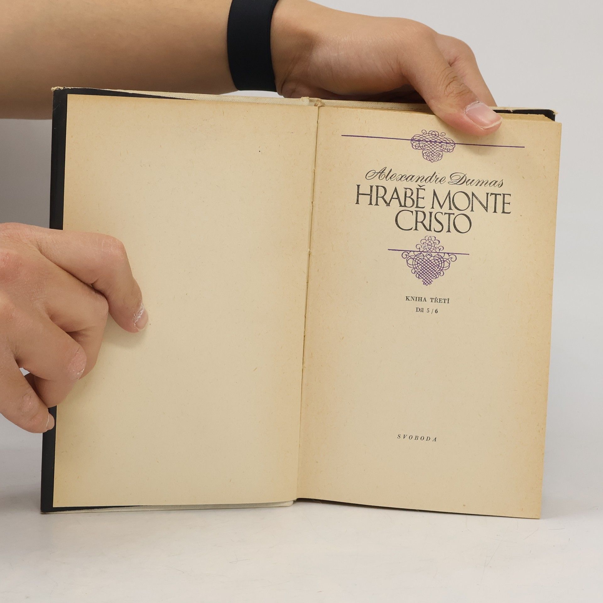 Alexandre Dumas starší Hrabě Monte Cristo. Kniha 3. Díl 5/6