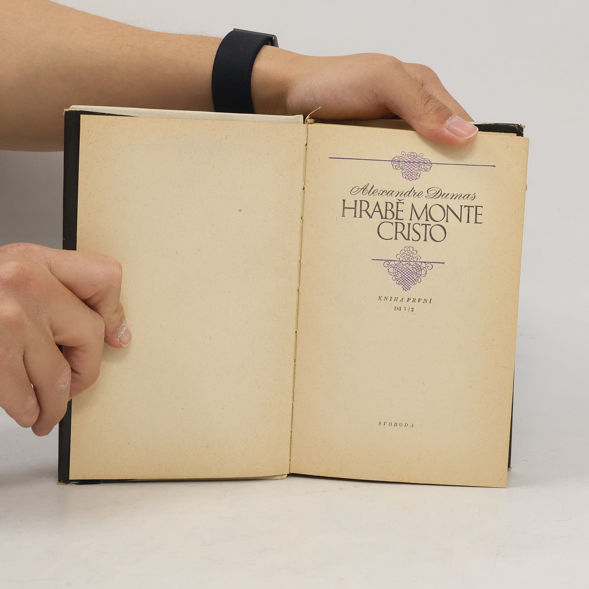 Alexandre Dumas Hrabě Monte Cristo. Kniha první. Díl 1/2