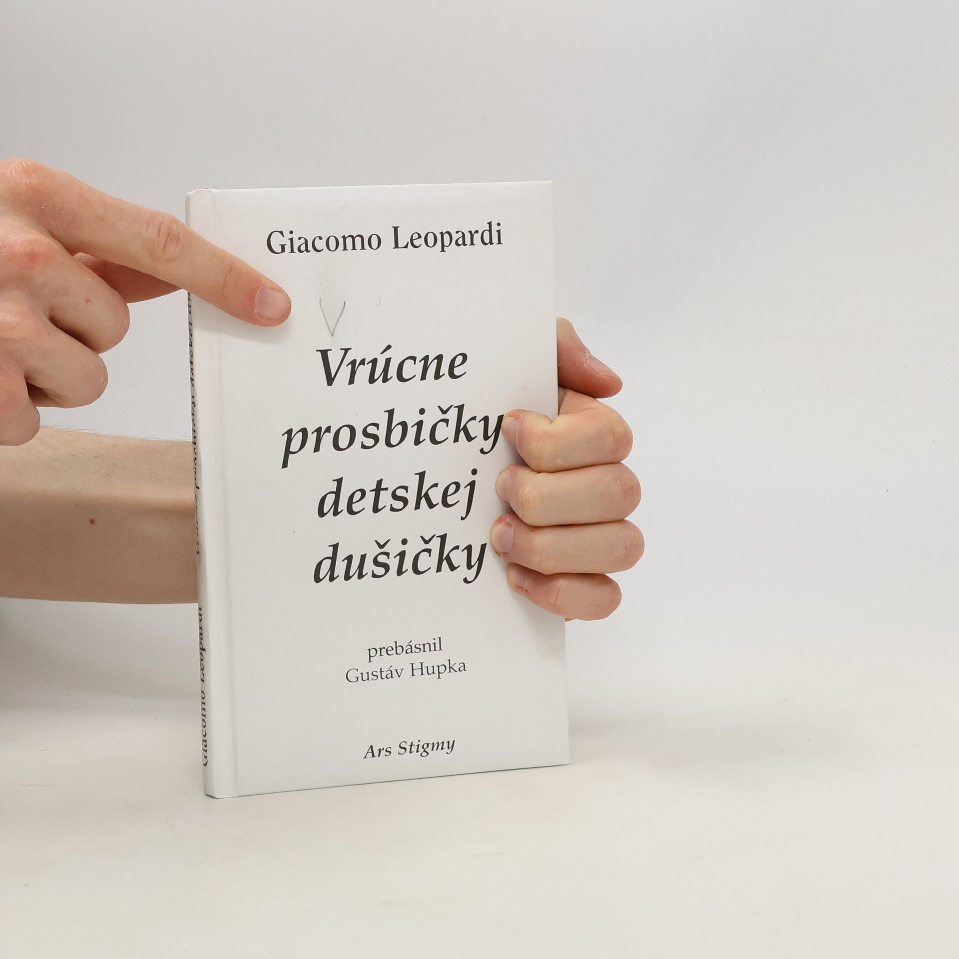 Giacomo Leopardi Vrúcne prosbičky detskej dušičky (Preghiere)