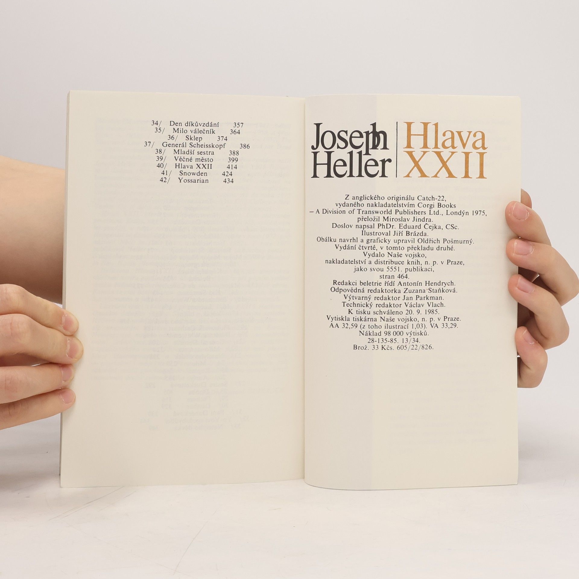 Joseph Heller Hlava XXII.
