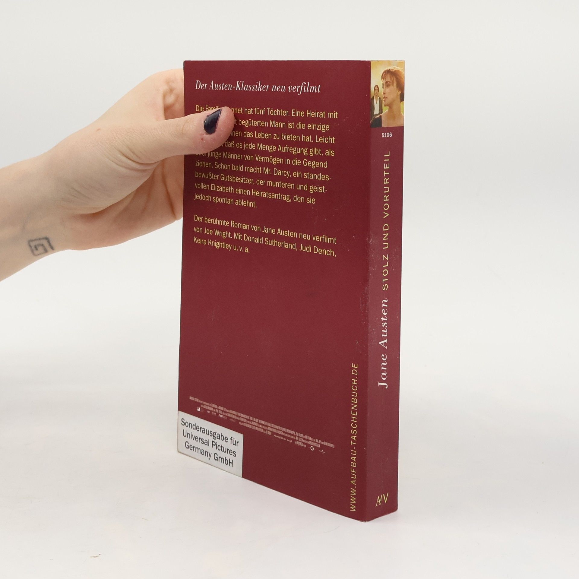 Jane Austen Stolz und Vorurteil