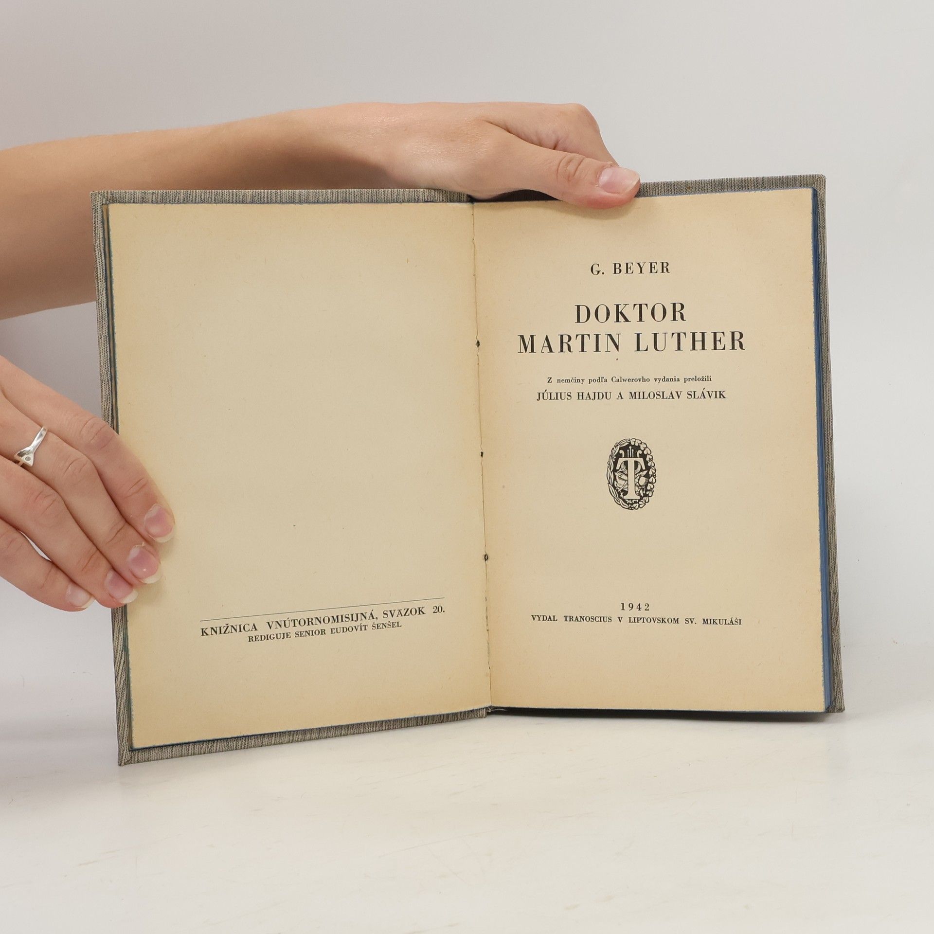 G. Beyer Doktor Martin Luther