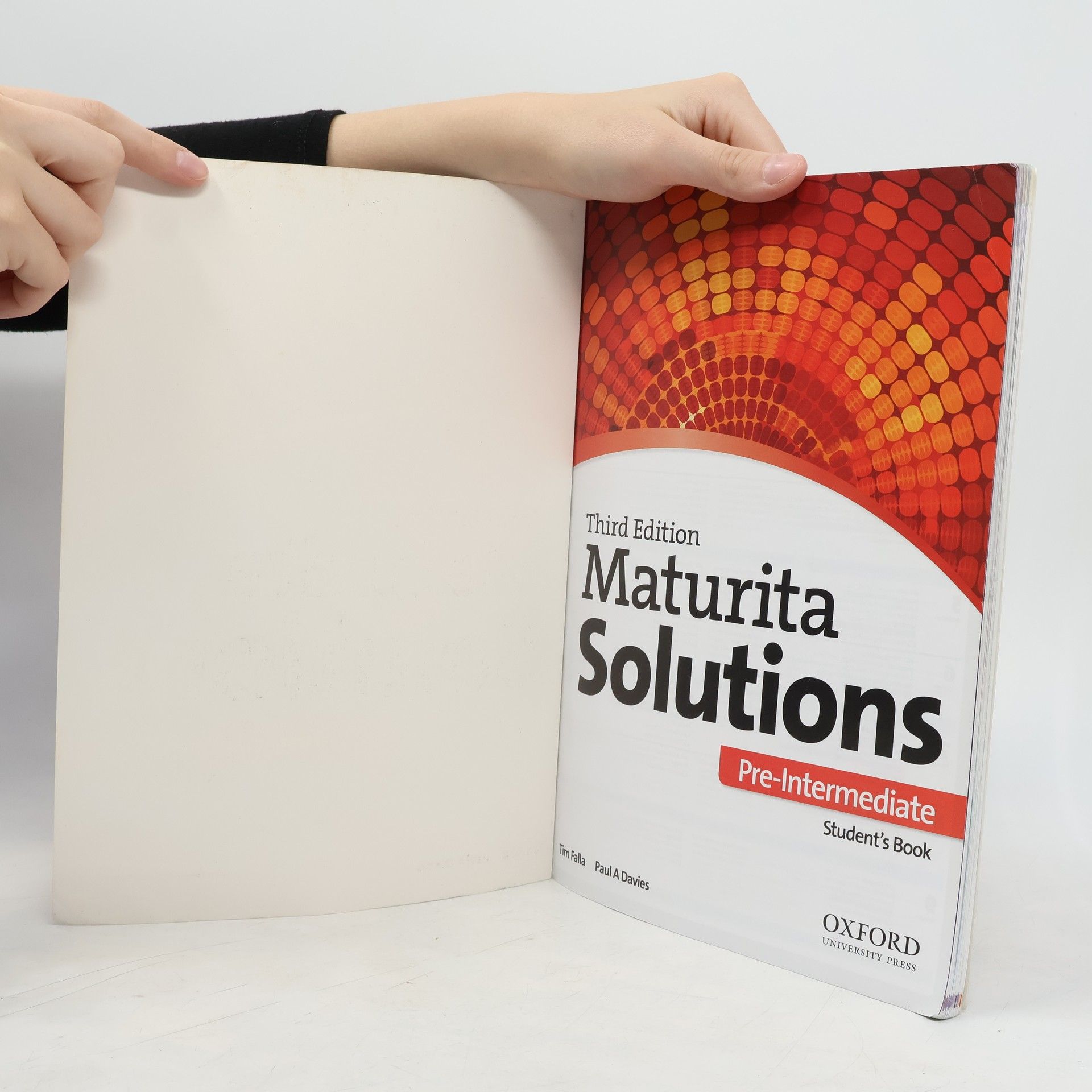 Tim Falla Maturita Solutions. Pre-Intermediate Student´s Book