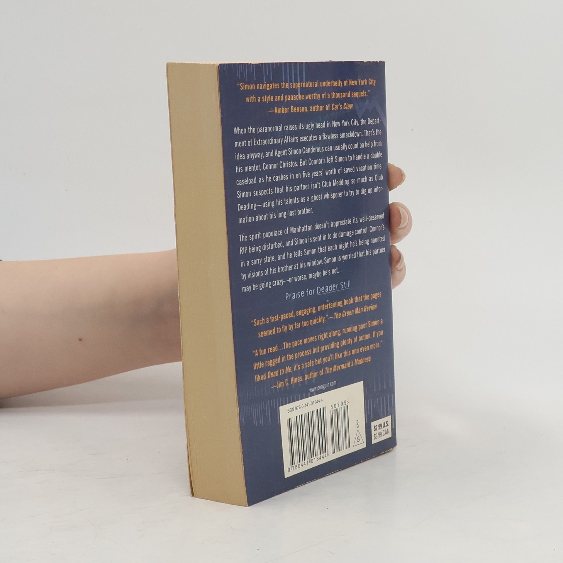 Anton Strout Simon Canderous Novel - 3: Dead Matter