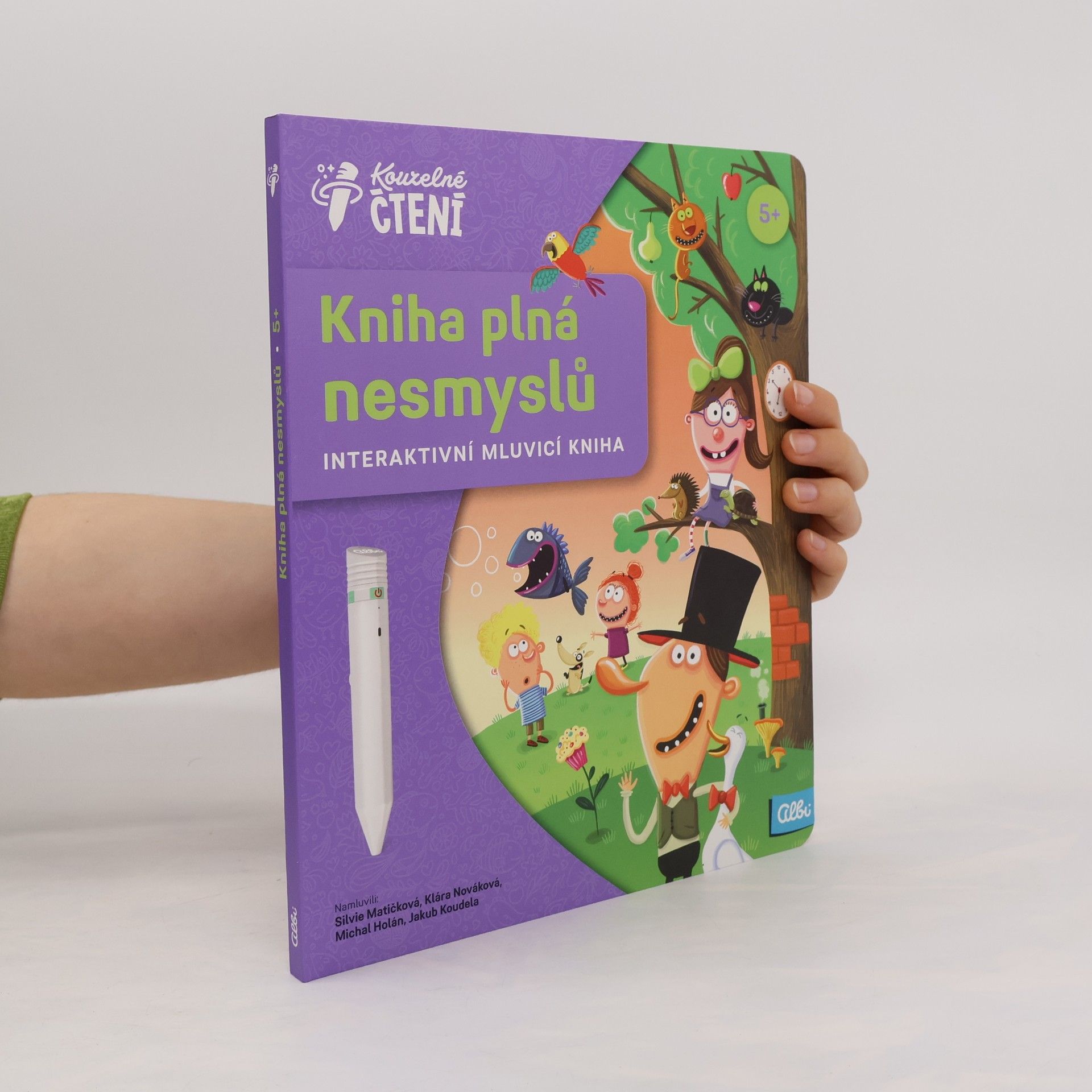 Kniha plná nesmyslů. Interaktivní mluvicí kniha