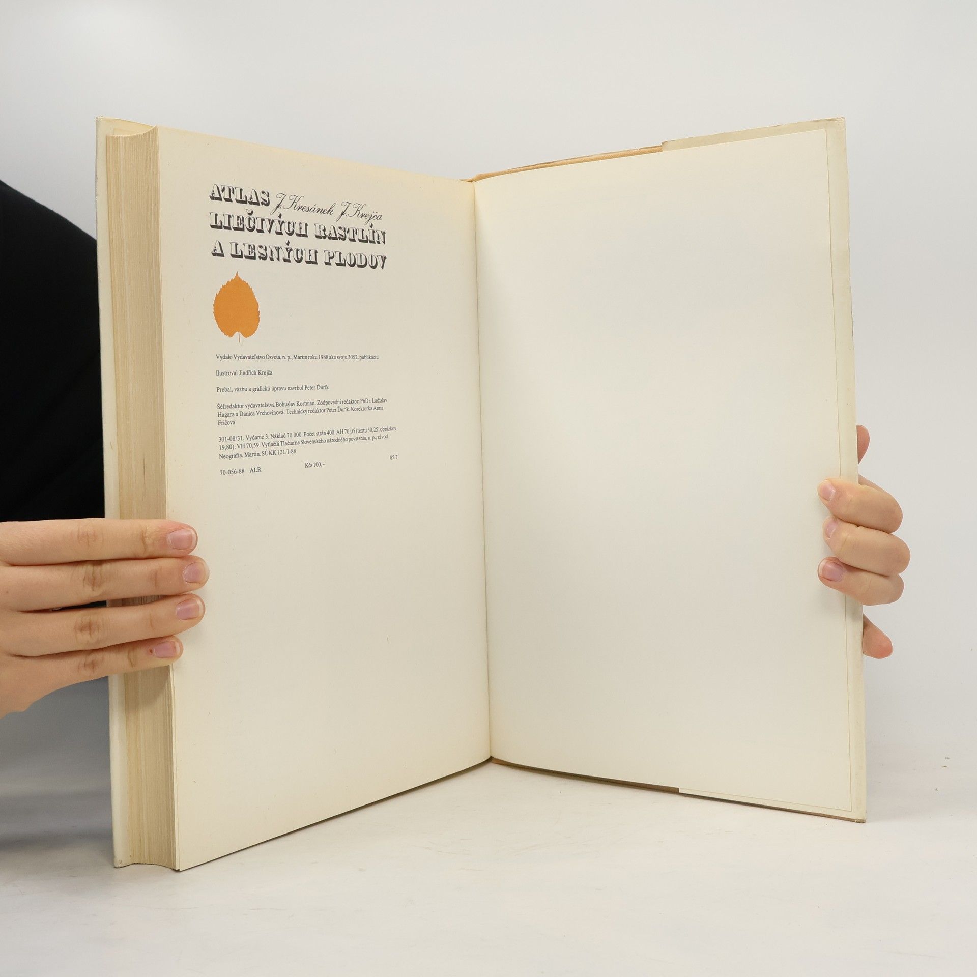 Jaroslav Kresánek Atlas liečivých rastlín a lesných plodov