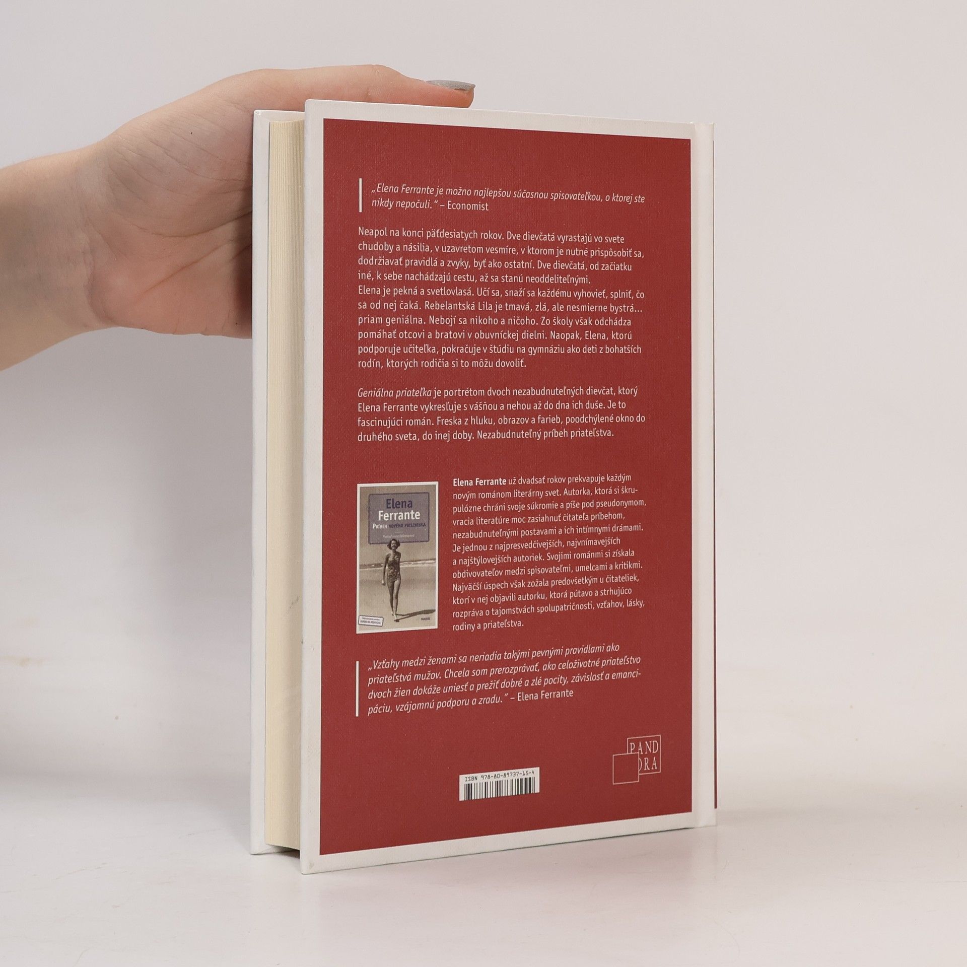 Elena Ferrante Geniálna priateľka