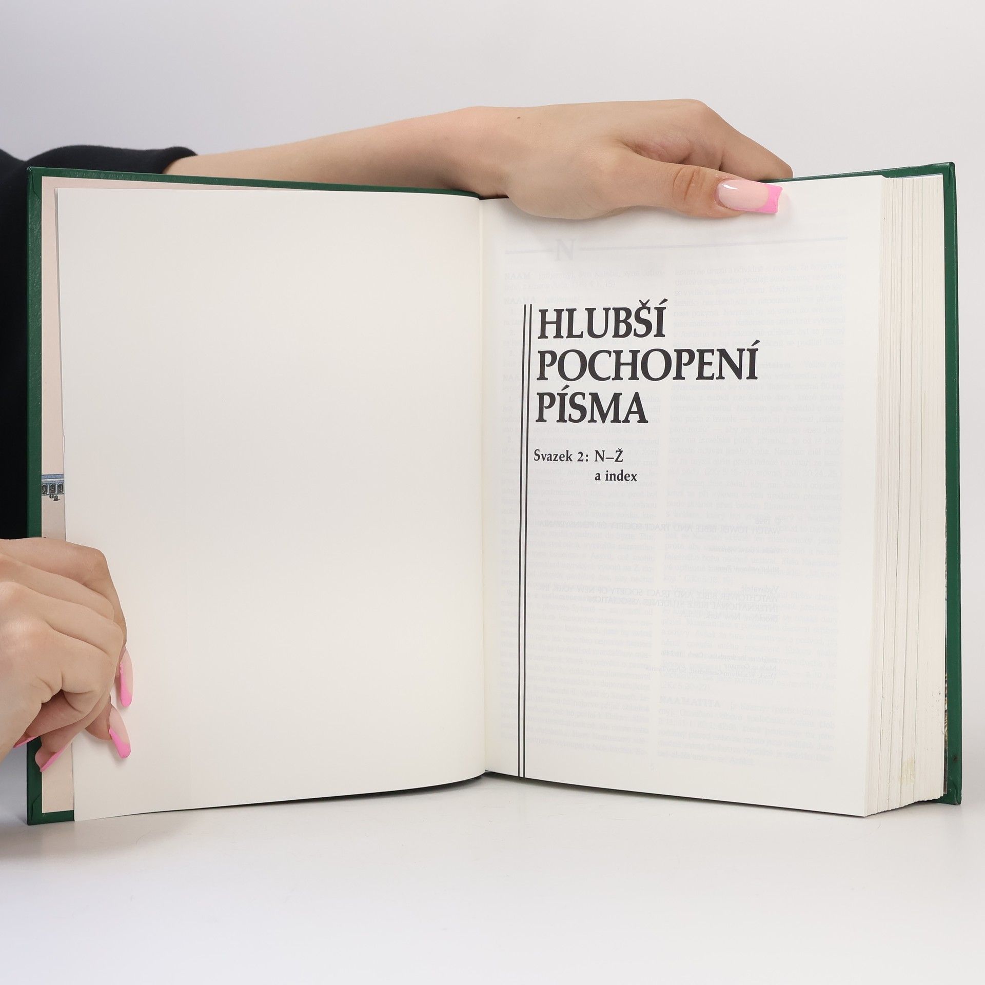 Autorenkollektiv Hlubší pochopení Písma. Sv. 2: N-Ž a index