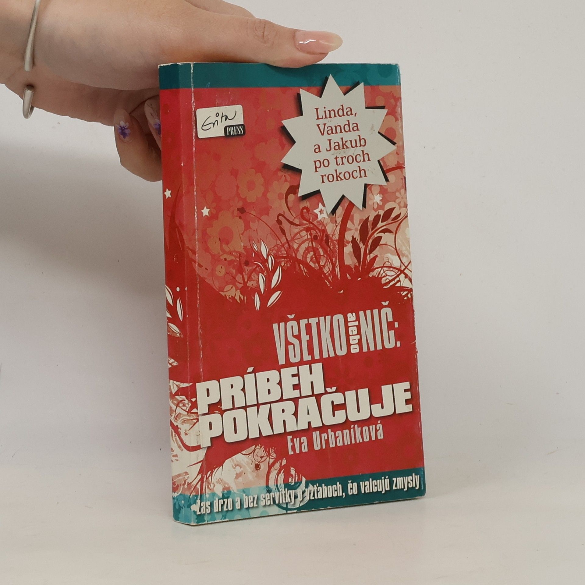 Eva Urbaníková Všetko alebo nič : príbeh pokračuje