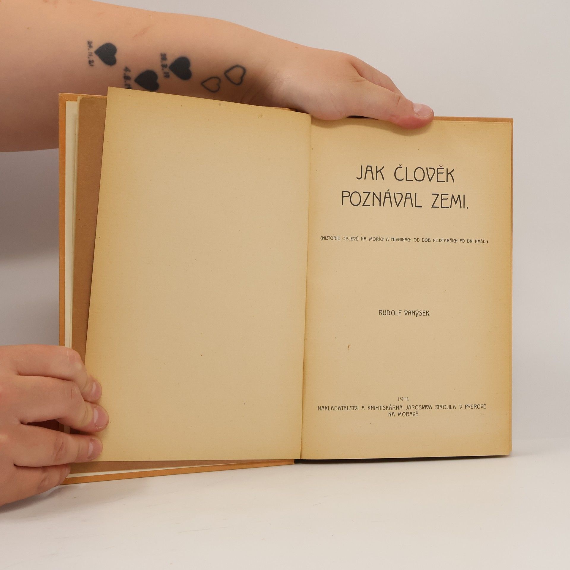 Rudolf Vanýsek Jak člověk poznával zemi