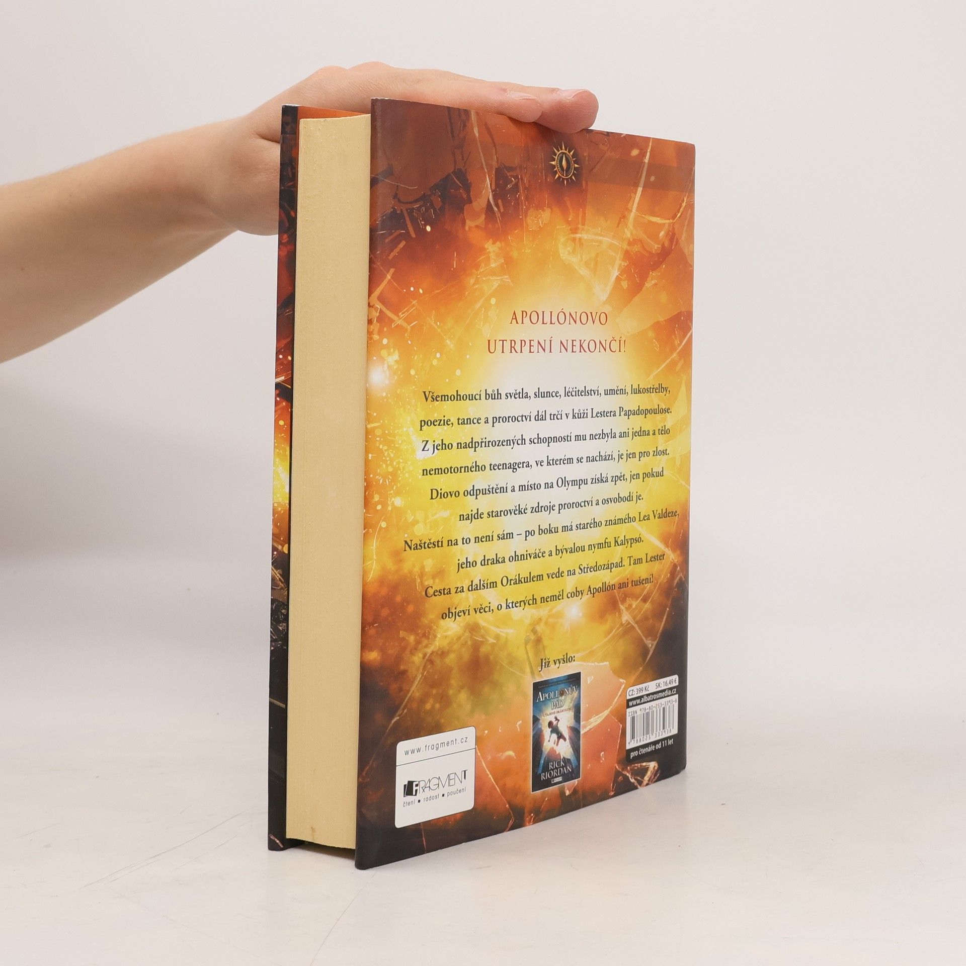 Rick Riordan Apollónův pád. Temné proroctví