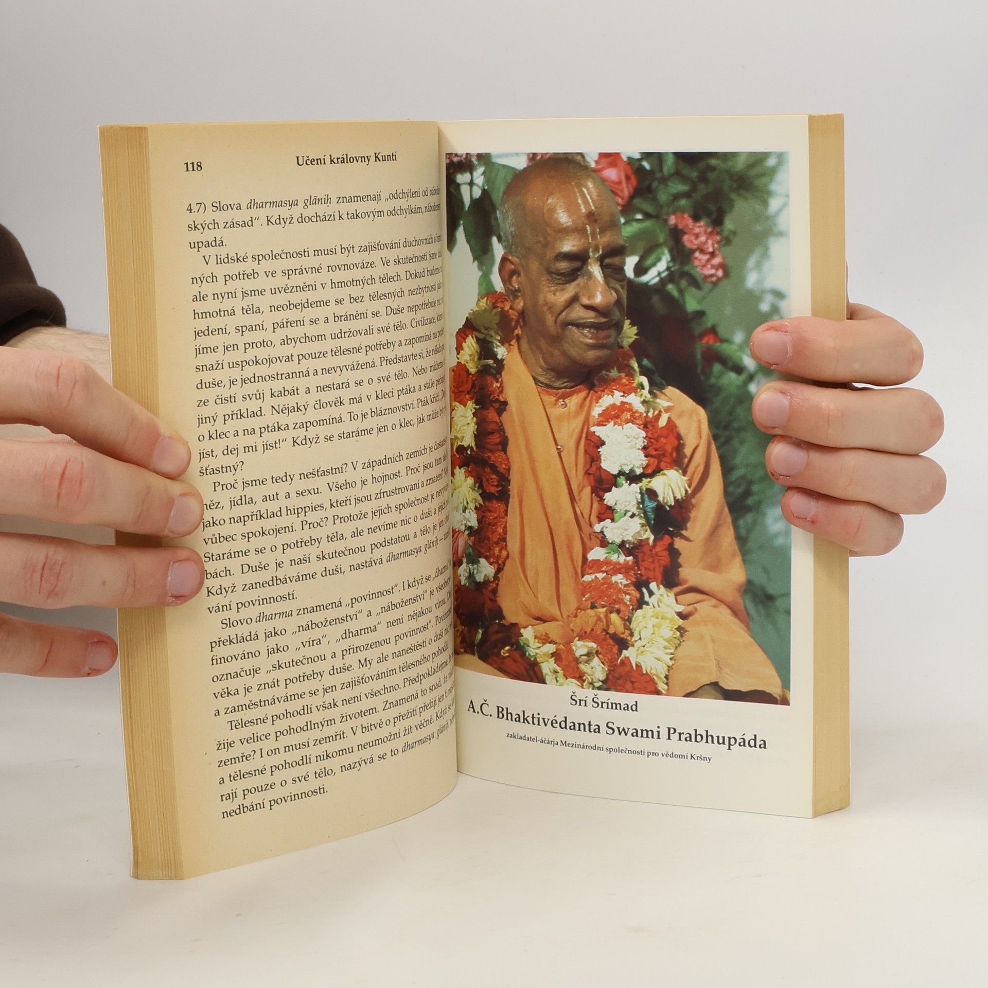 Šrí Šrímad A. Č. Bhaktivédanta Swami Prabhupáda Učení královny Kuntí
