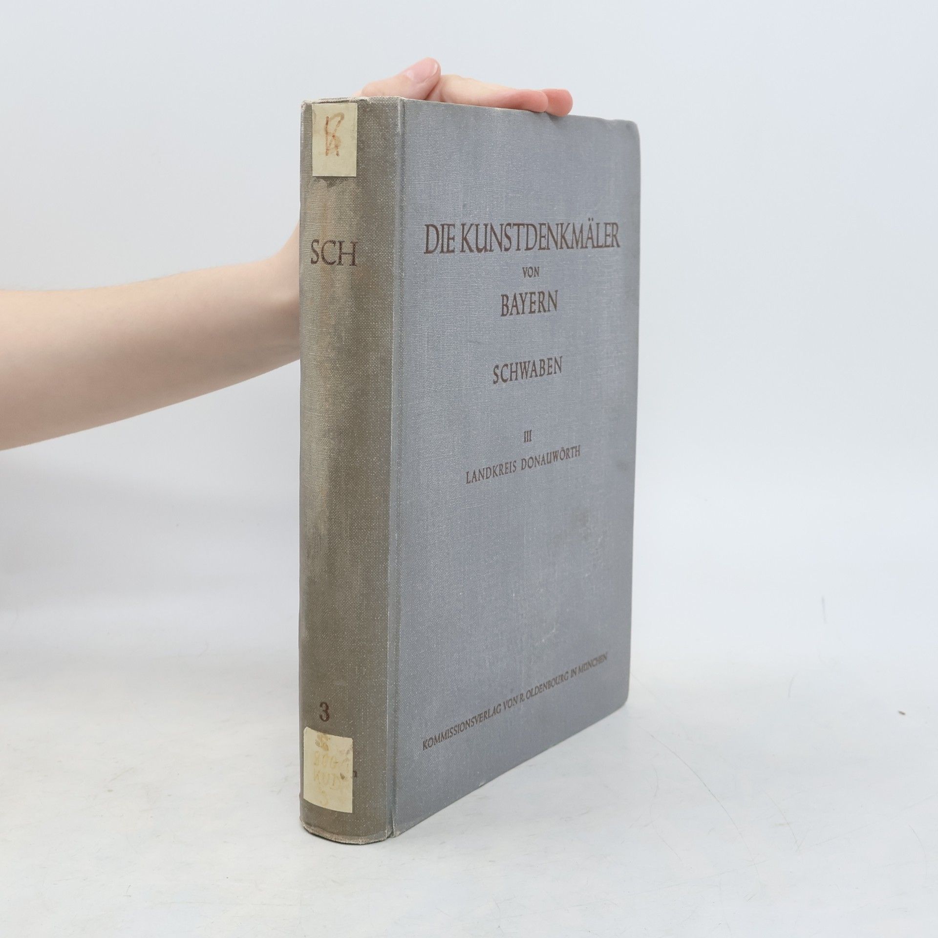 Werner Meyer Die Kunstdenkmäler von Schwaben