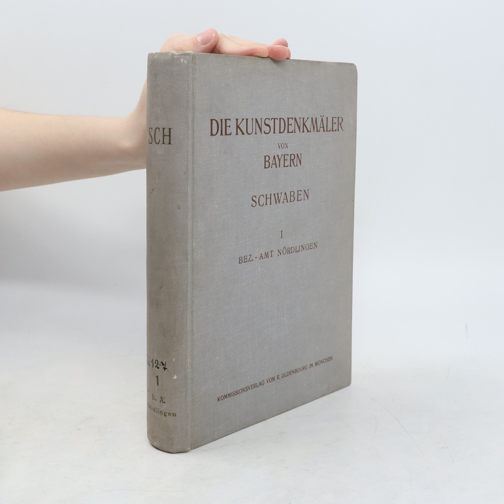Kolektiv autorů Die Kunstdenkmäler von Bayern Schwaben I.