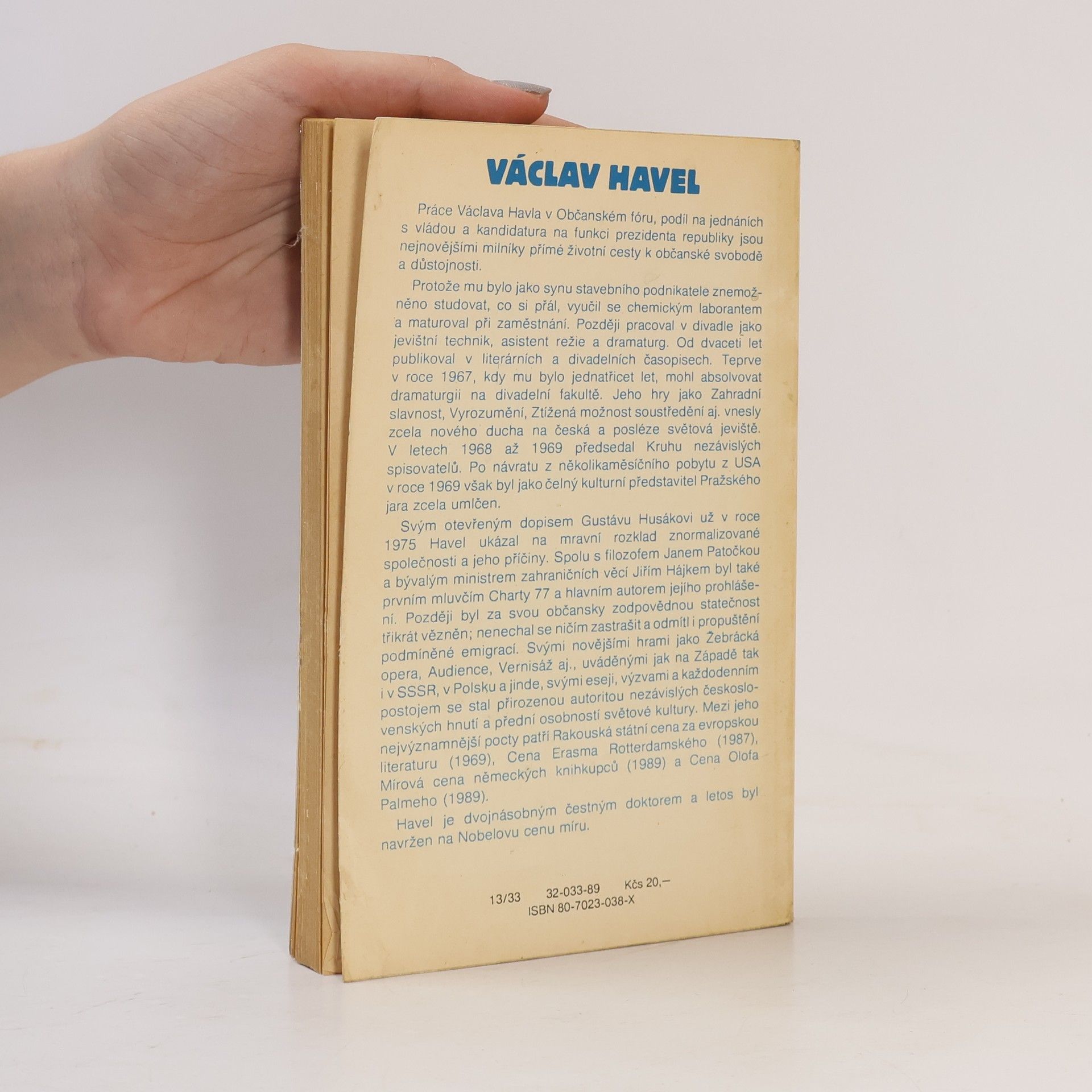 Václav Havel Dálkový výslech