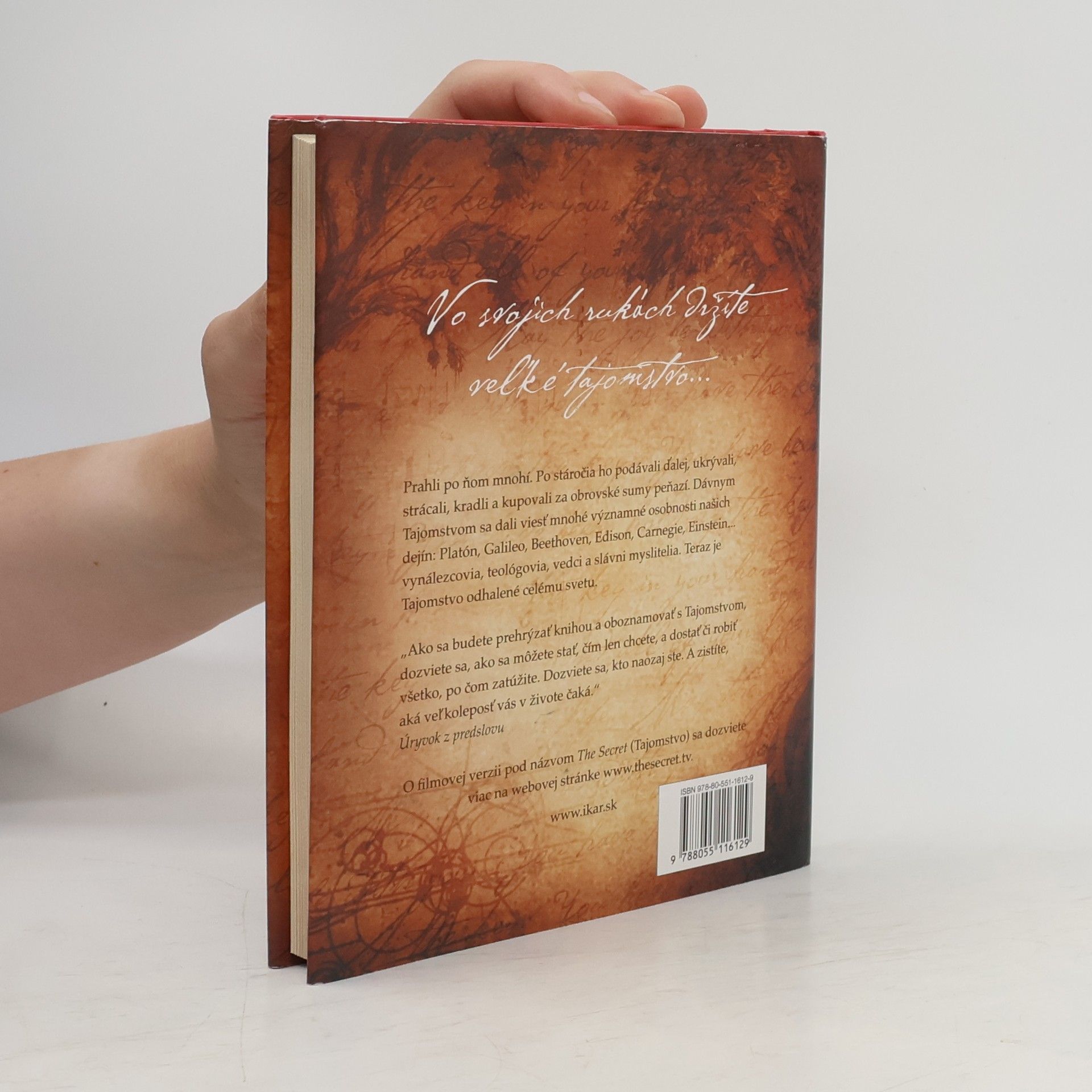 Rhonda Byrne Secret. Tajomstvo