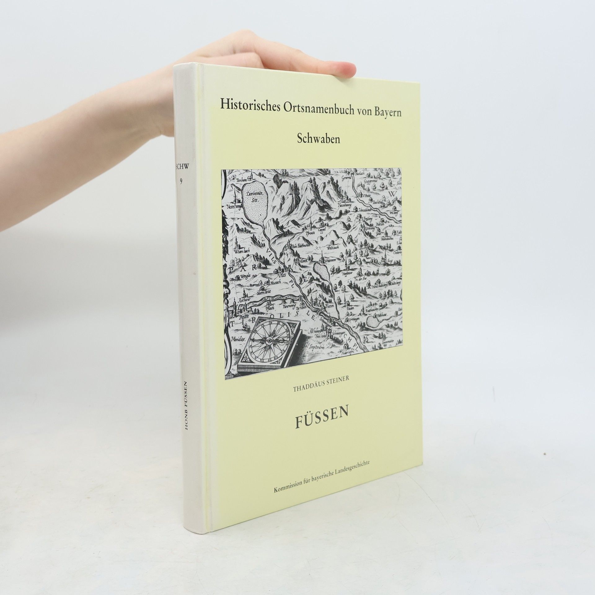 Historisches Ortsnamenbuch von Bayern: Schwaben - 9: Füssen