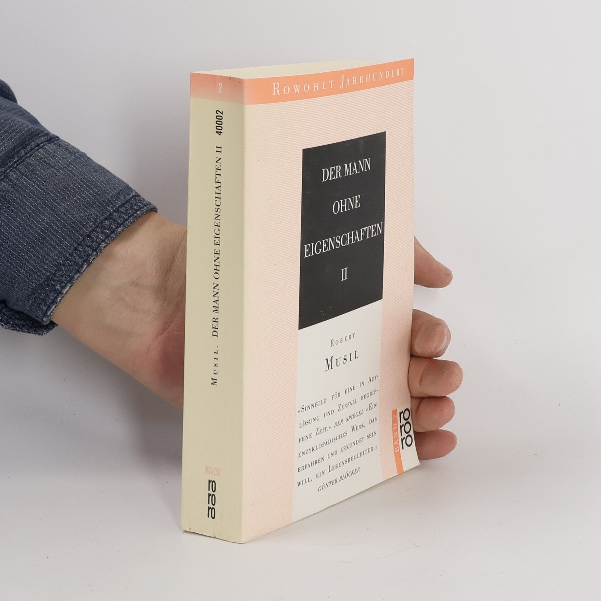 Robert Musil Der Mann ohne Eigenschaften : Roman. II, Aus dem Nachlaß